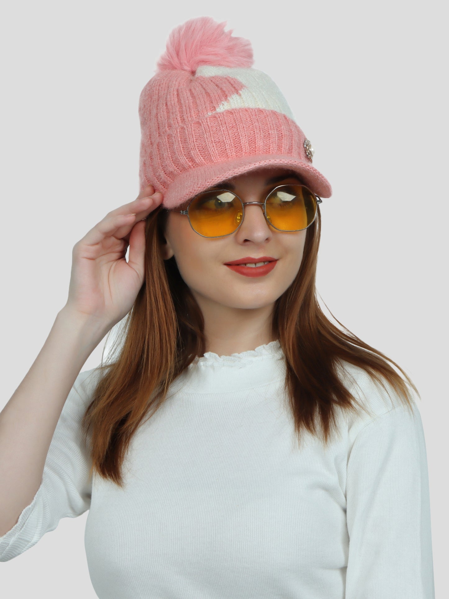 Youth Robe Women's Mix Cap (Pink)