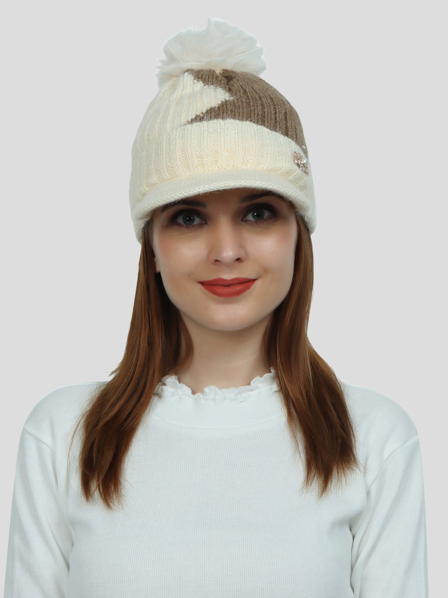 Youth Robe Women's Mix Cap (Cream)