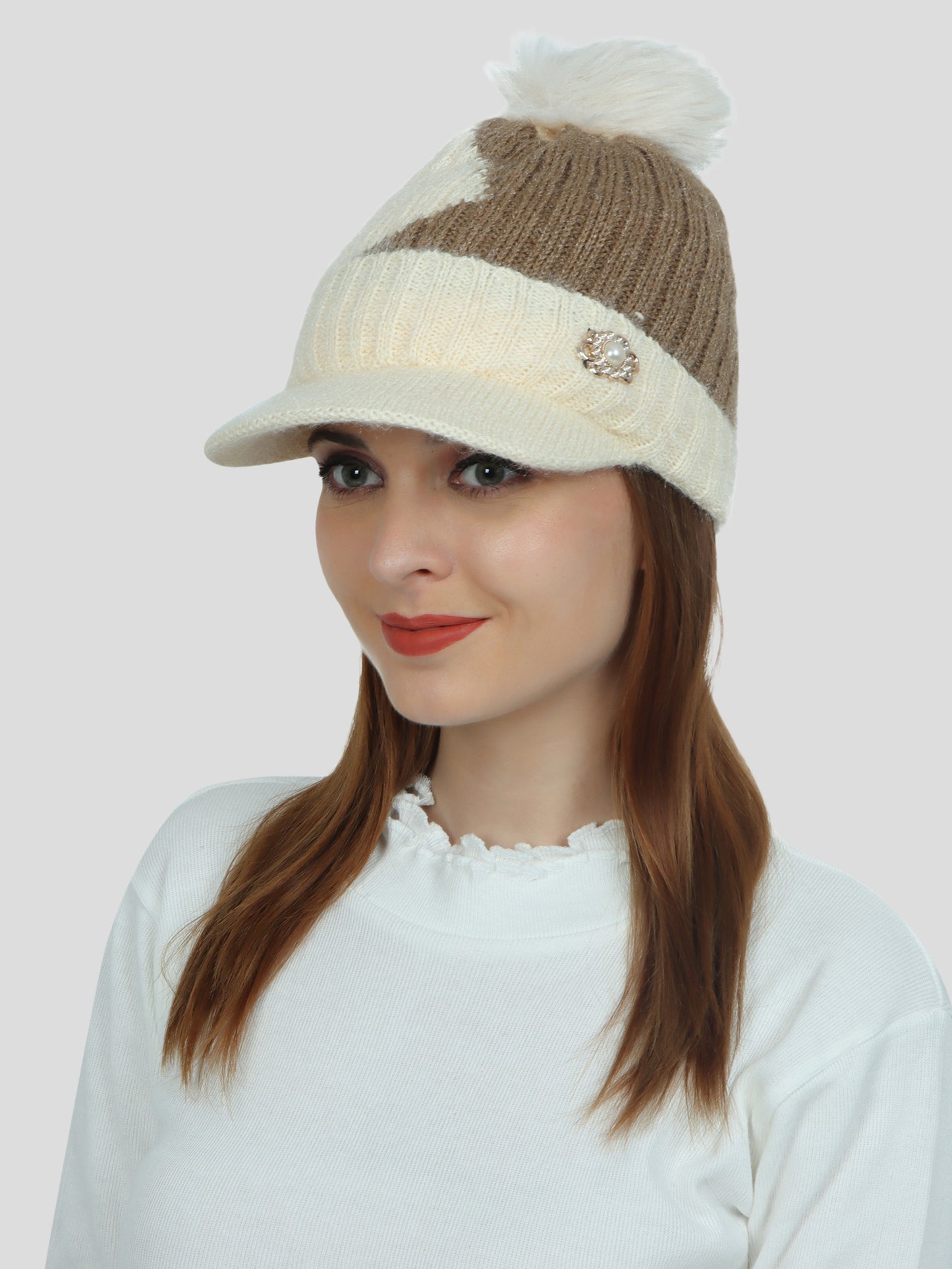 Youth Robe Women's Mix Cap (Cream)