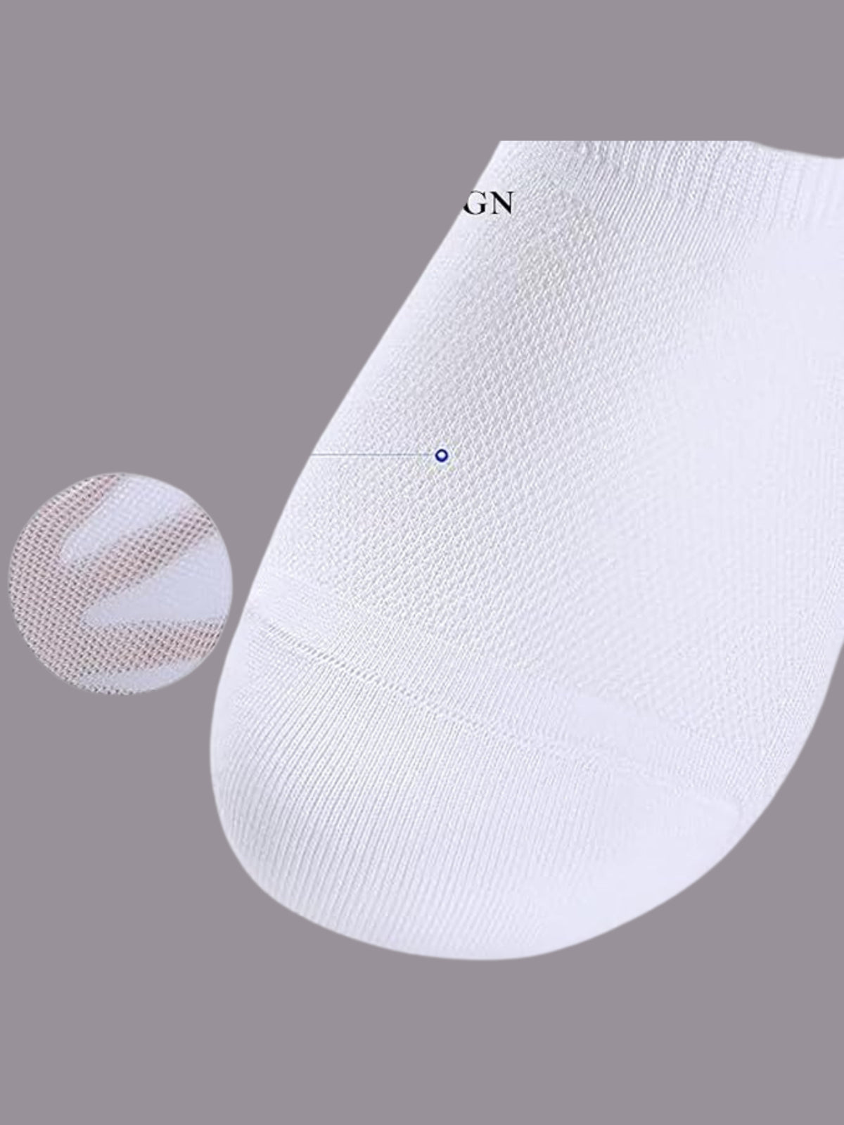 Loafer Socks (White)