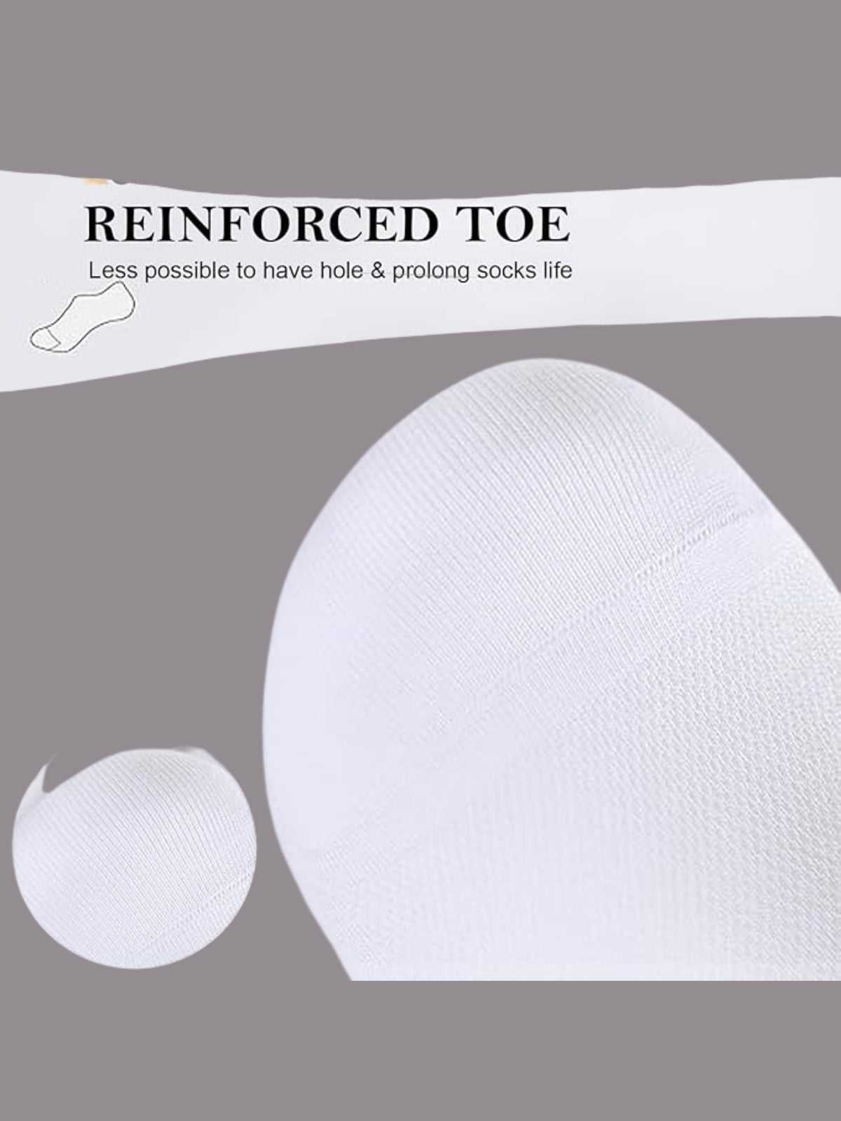 Loafer Socks (White)