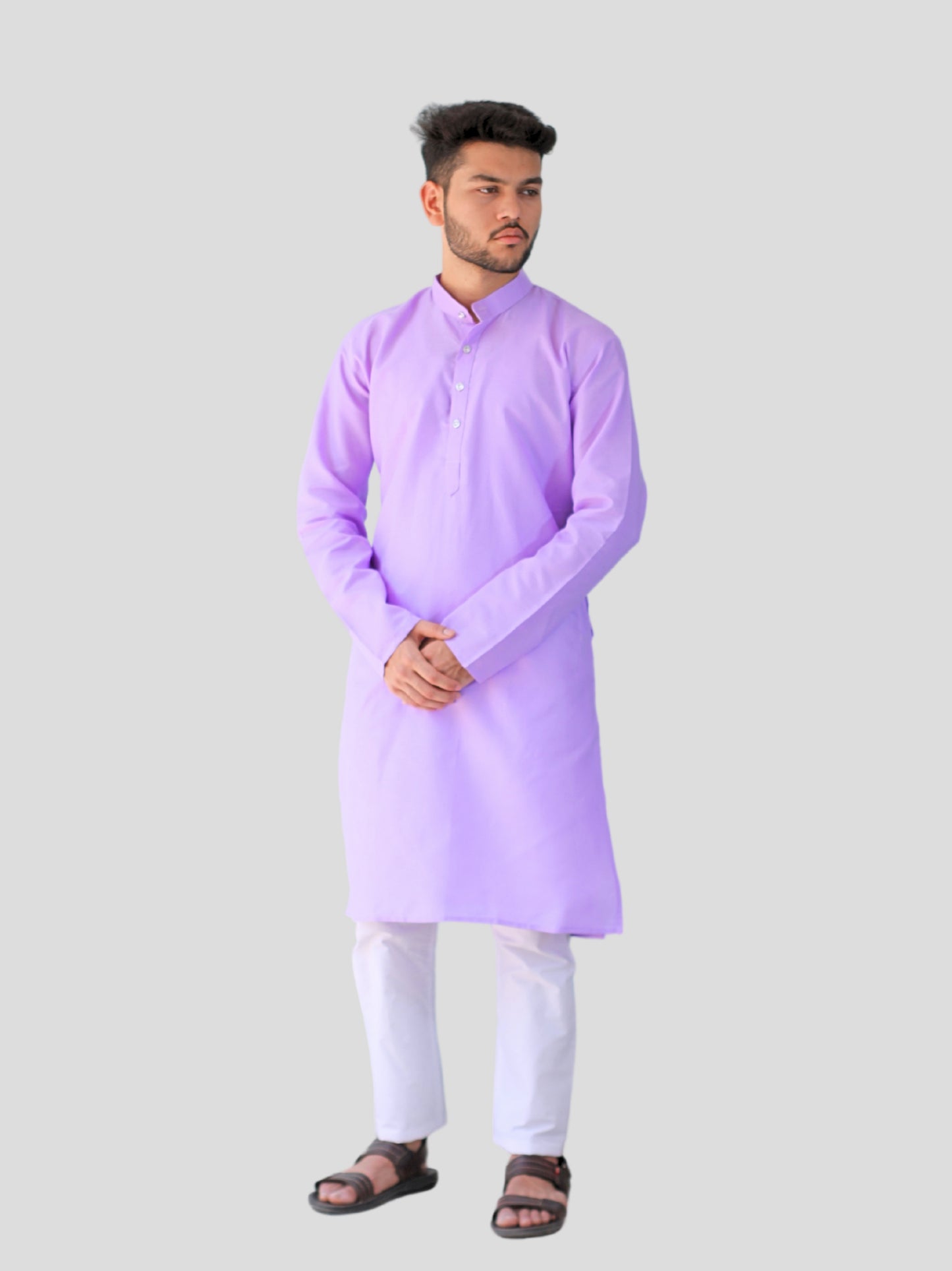 Youth Robe Men's Kurta Pajama Set (Purple)