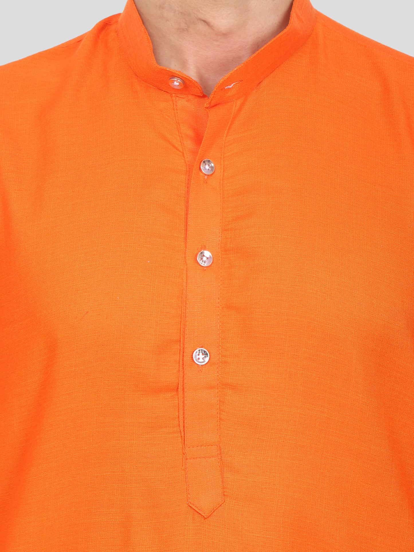 Youth Robe Men's Kurta Pajama Set (Orange)