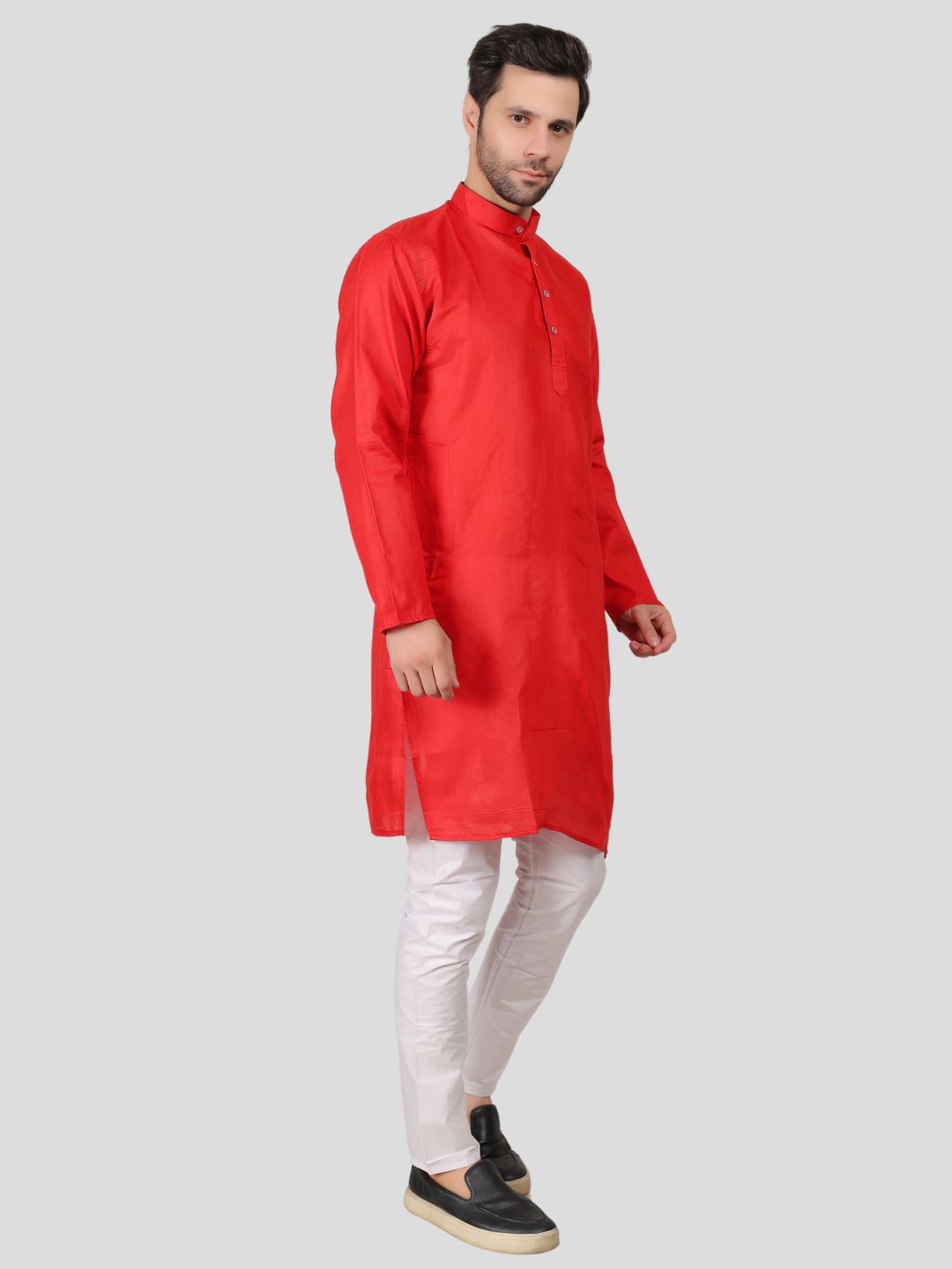 Youth Robe Men's Kurta Pajama Set (Red)