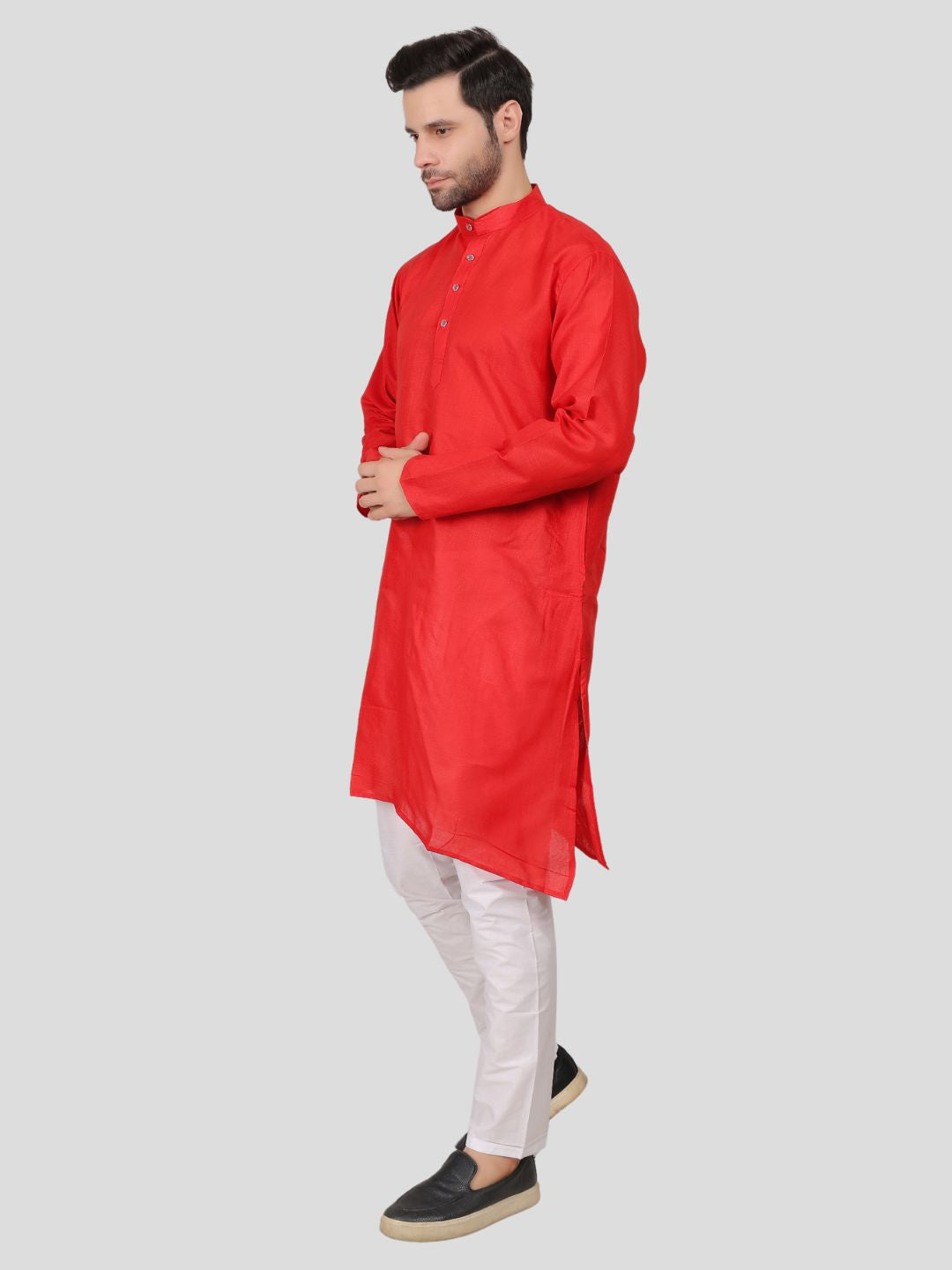 Youth Robe Men's Kurta Pajama Set (Red)