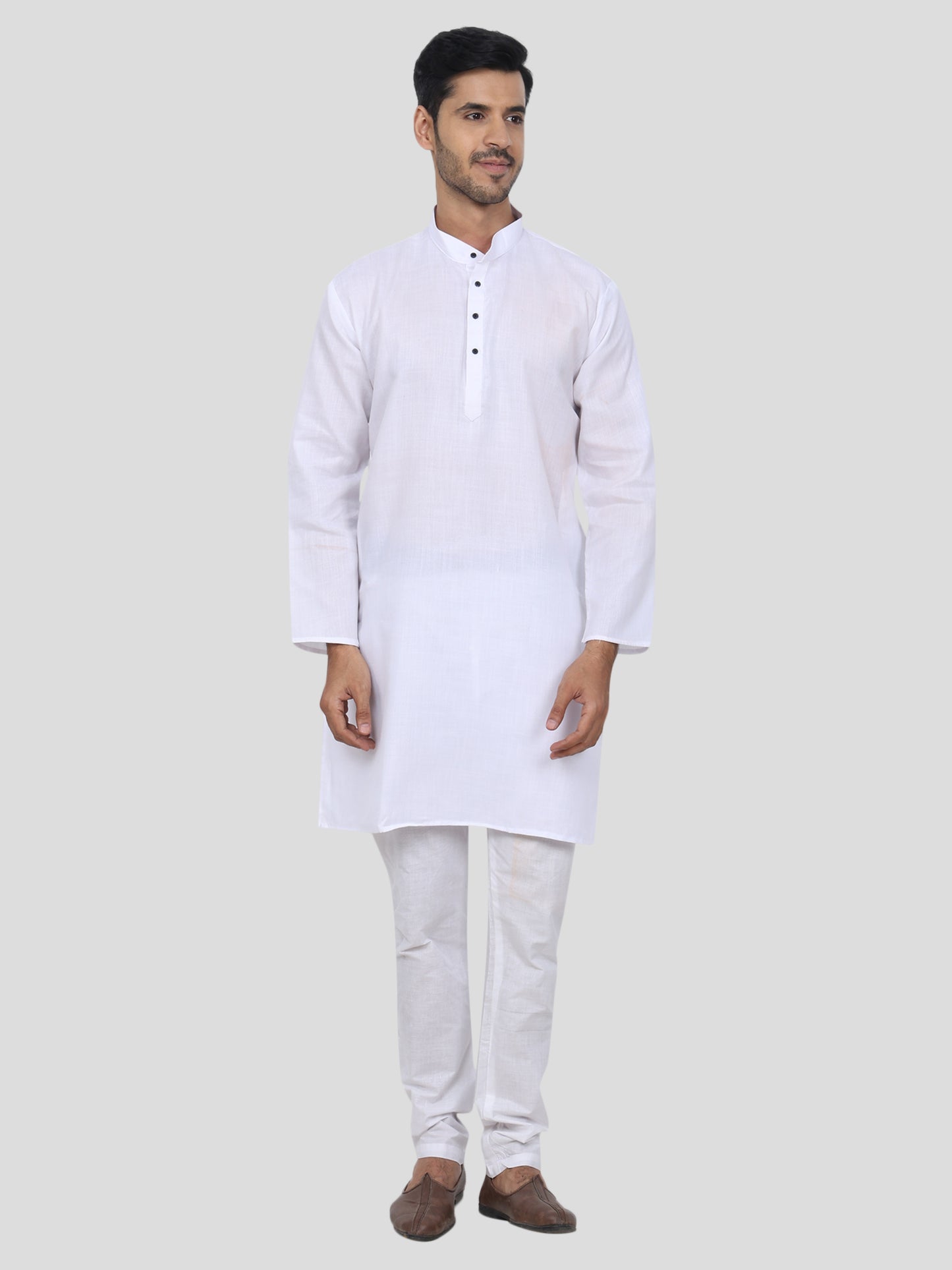 Youth Robe Men's Kurta Pajama Set (White)
