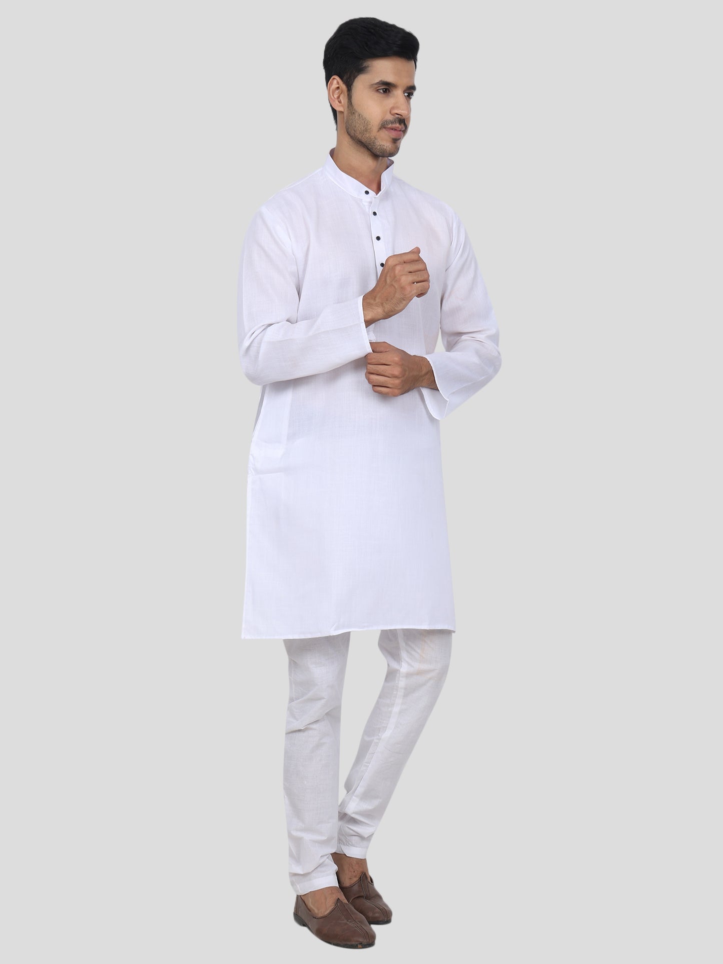 Youth Robe Men's Kurta Pajama Set (White)