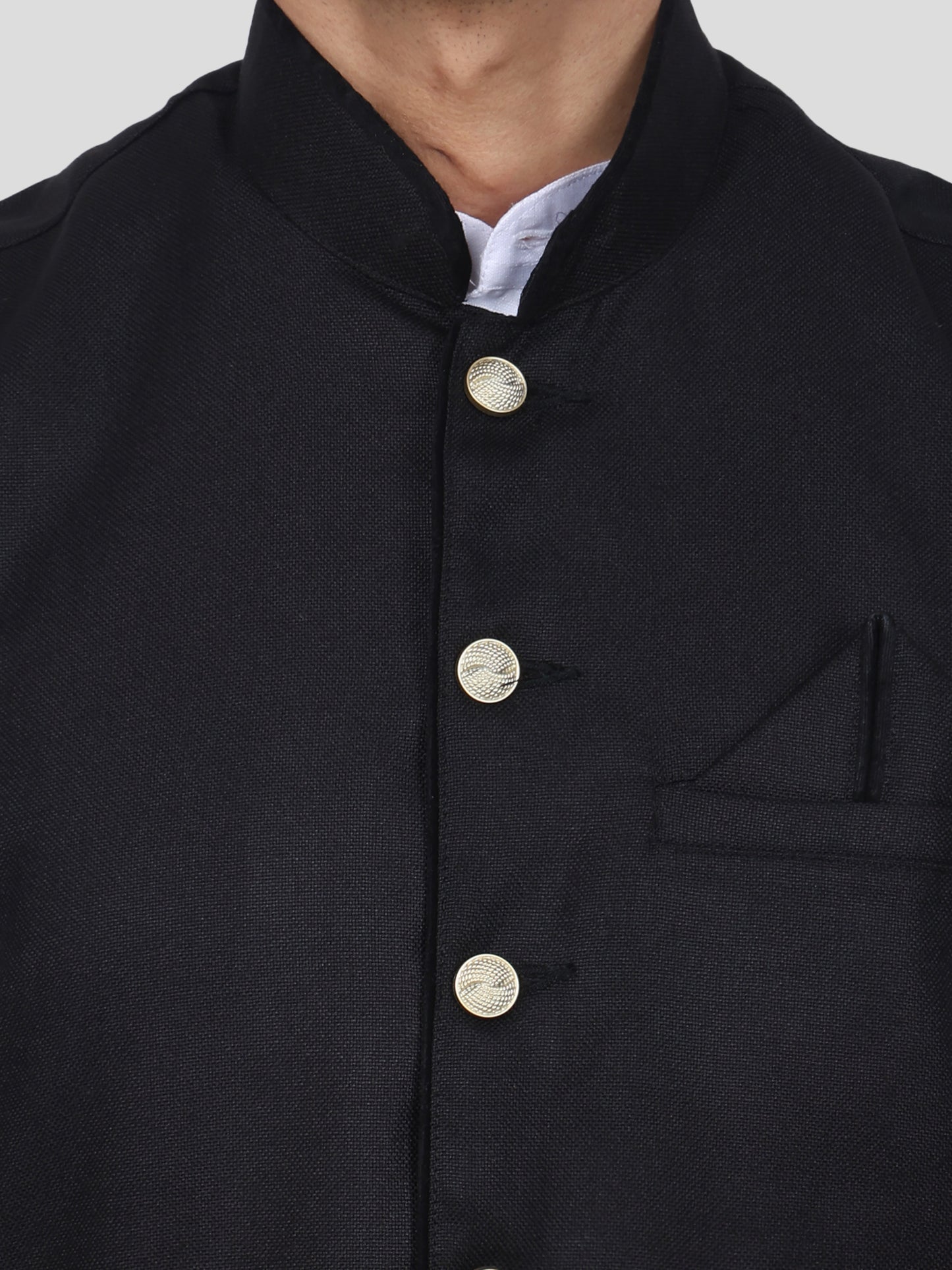 Youth Robe Men's Kurta Pajama with Modi Jacket (White)