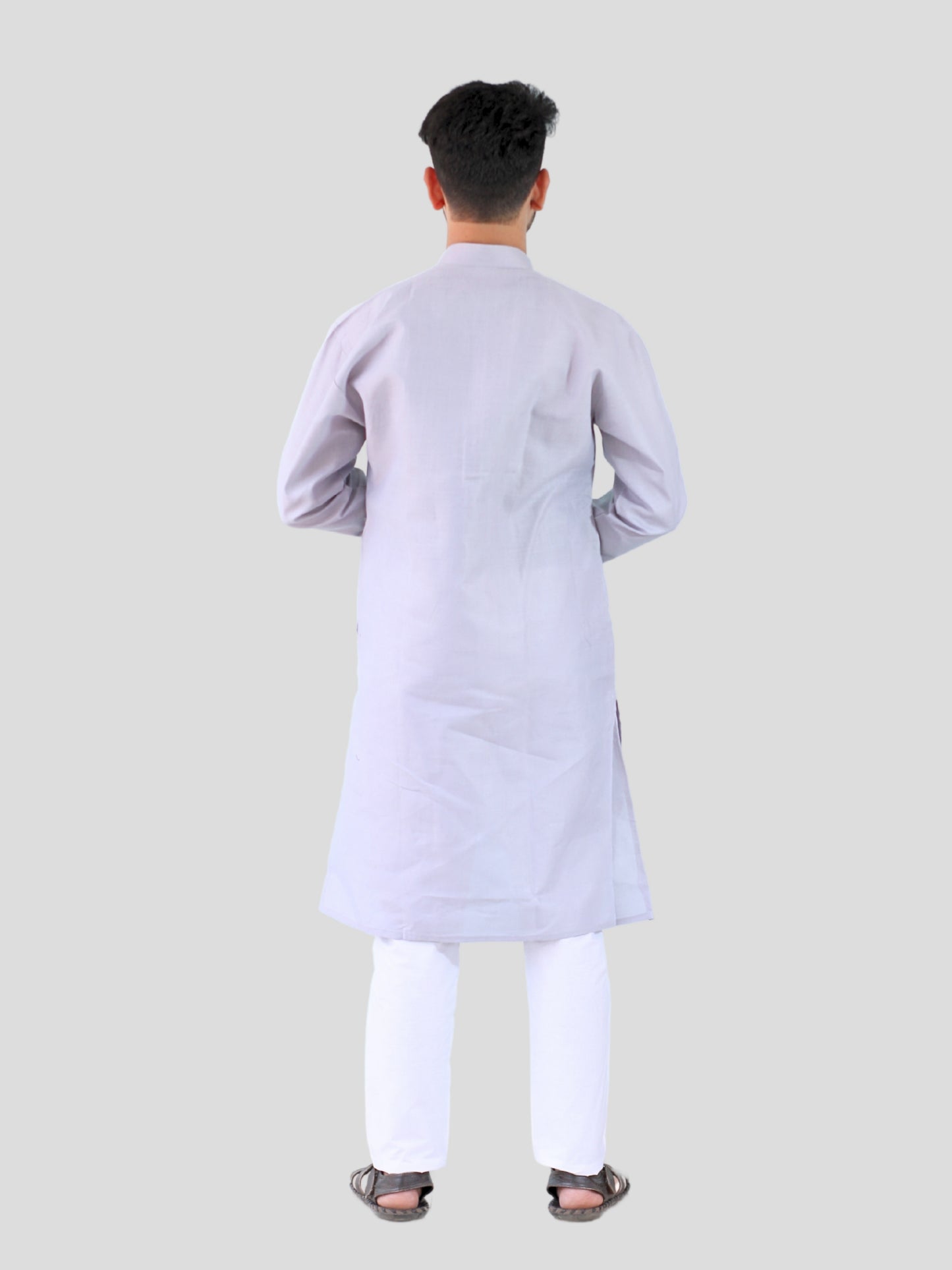 Youth Robe Men's Kurta Pajama Set (Grey)