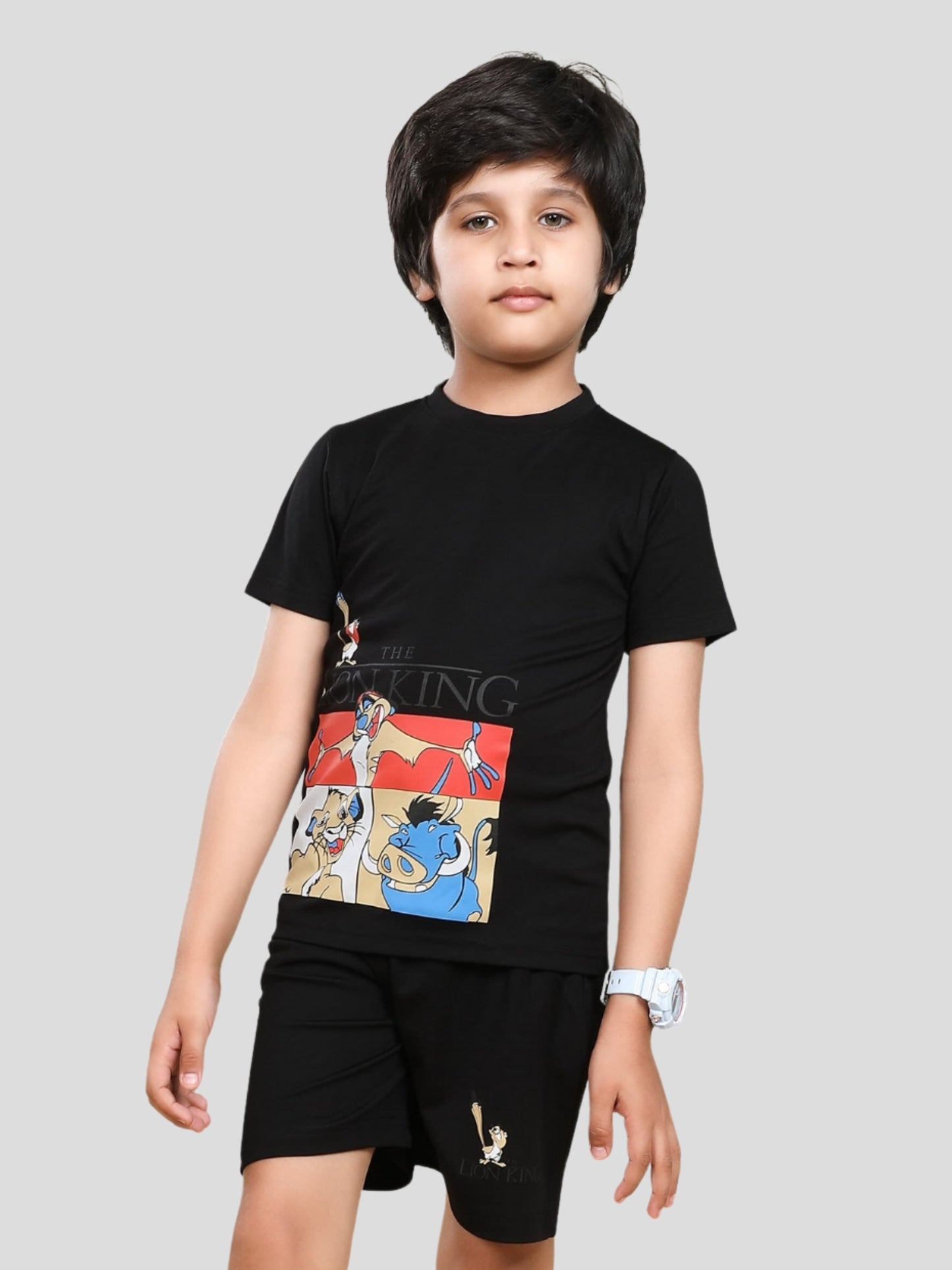 YOUTH ROBE Kids Co-Ord Set (Black)