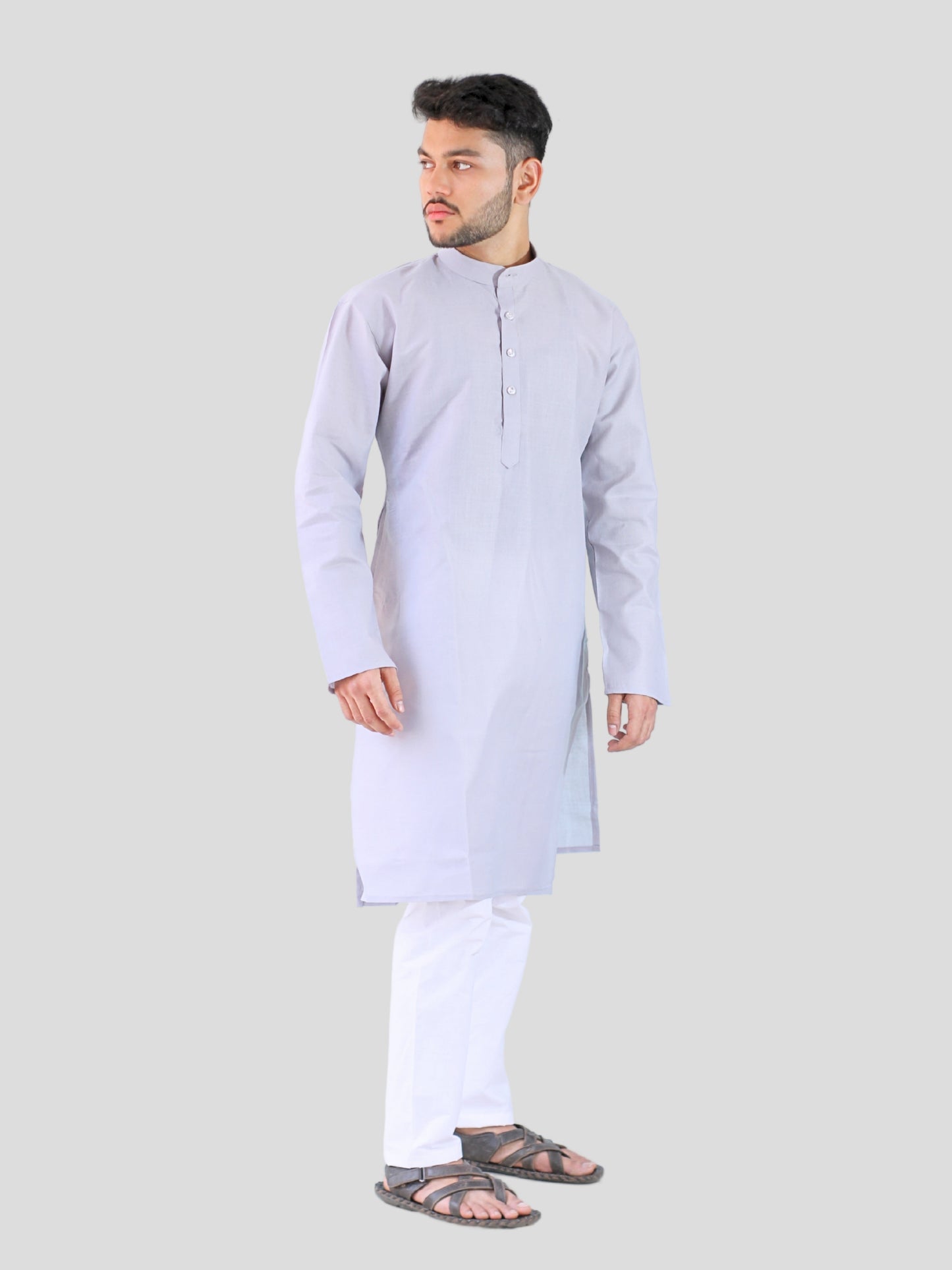 Youth Robe Men's Kurta Pajama Set (Grey)