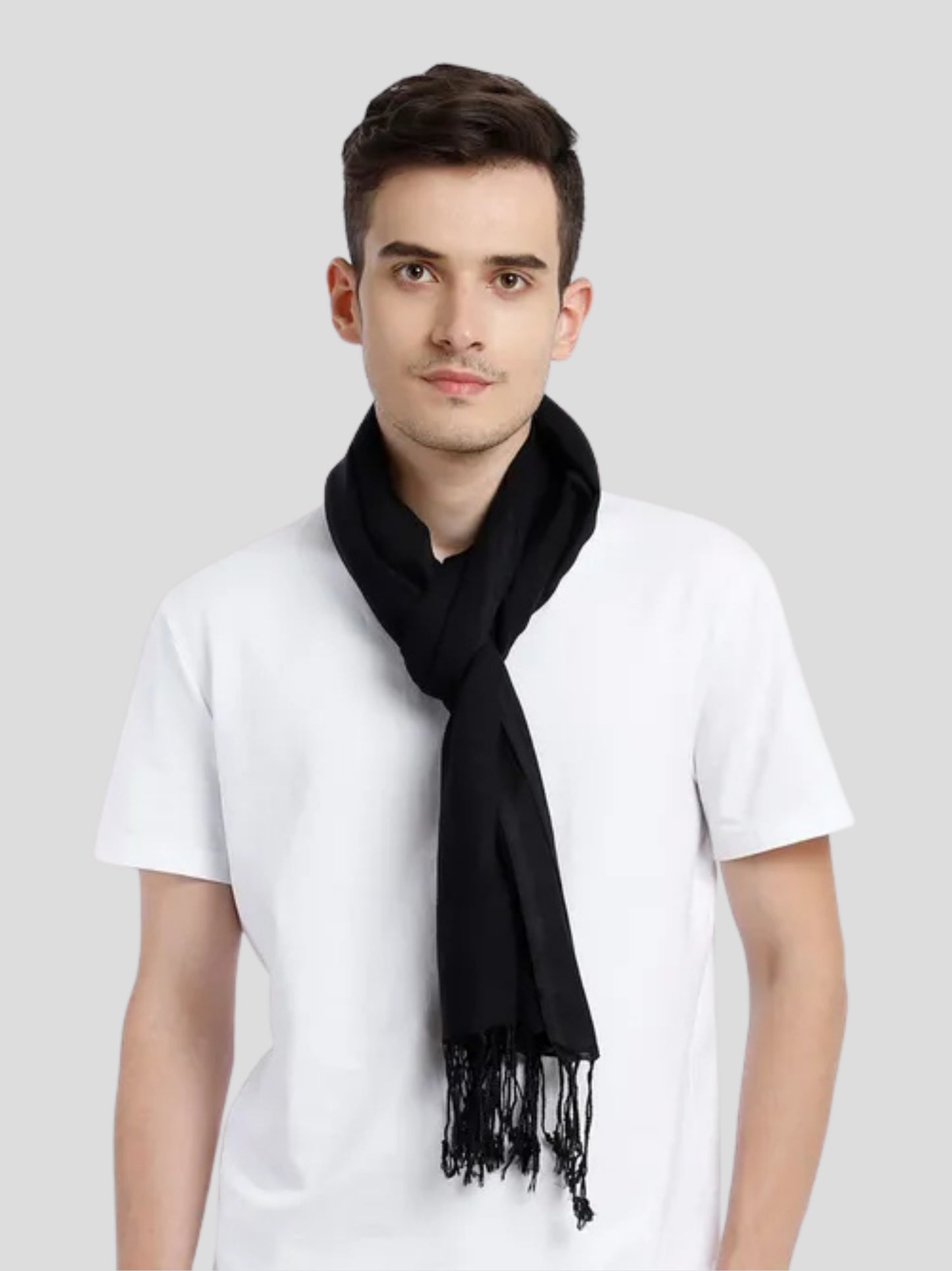 Youth Robe Men's Black Muffler