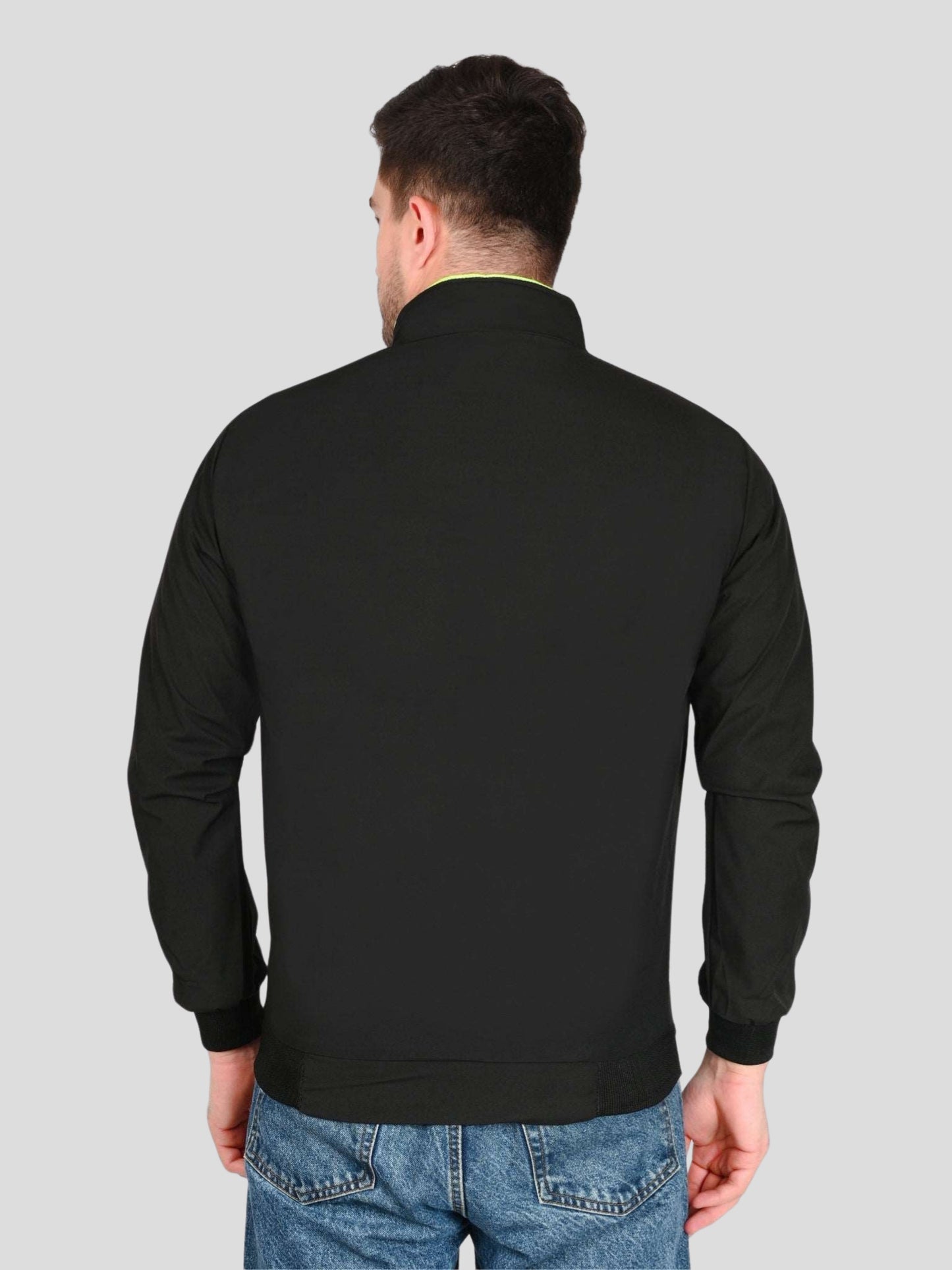 Youth Robe Men's Black Fur Jacket