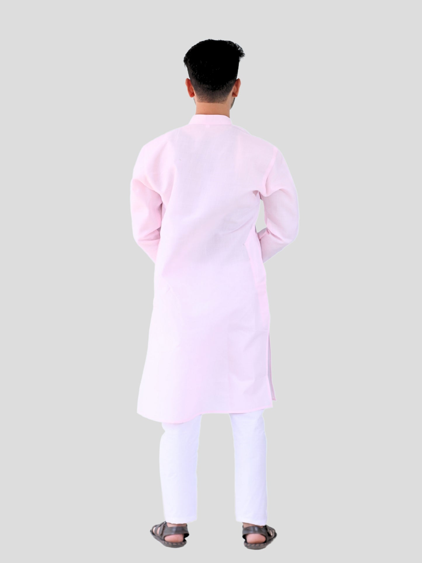 Youth Robe Men's Kurta Pajama Set (Light Pink)