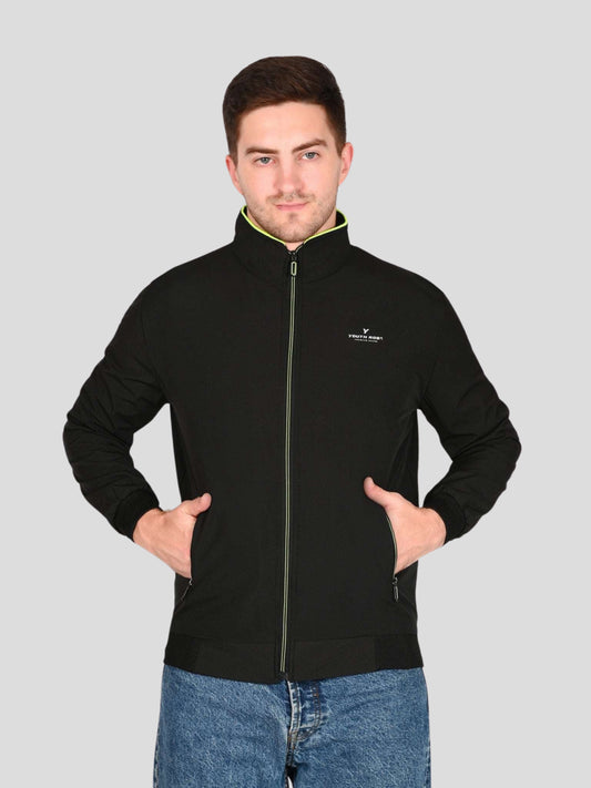 Youth Robe Men's Black Fur Jacket