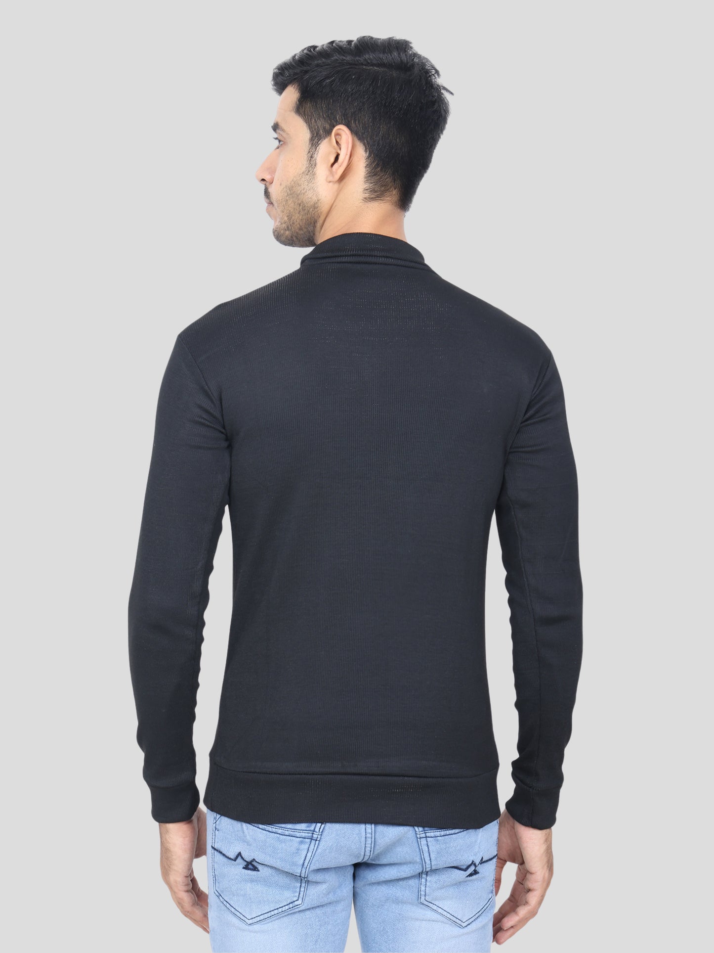 Youth Robe Men's High neck (Black)