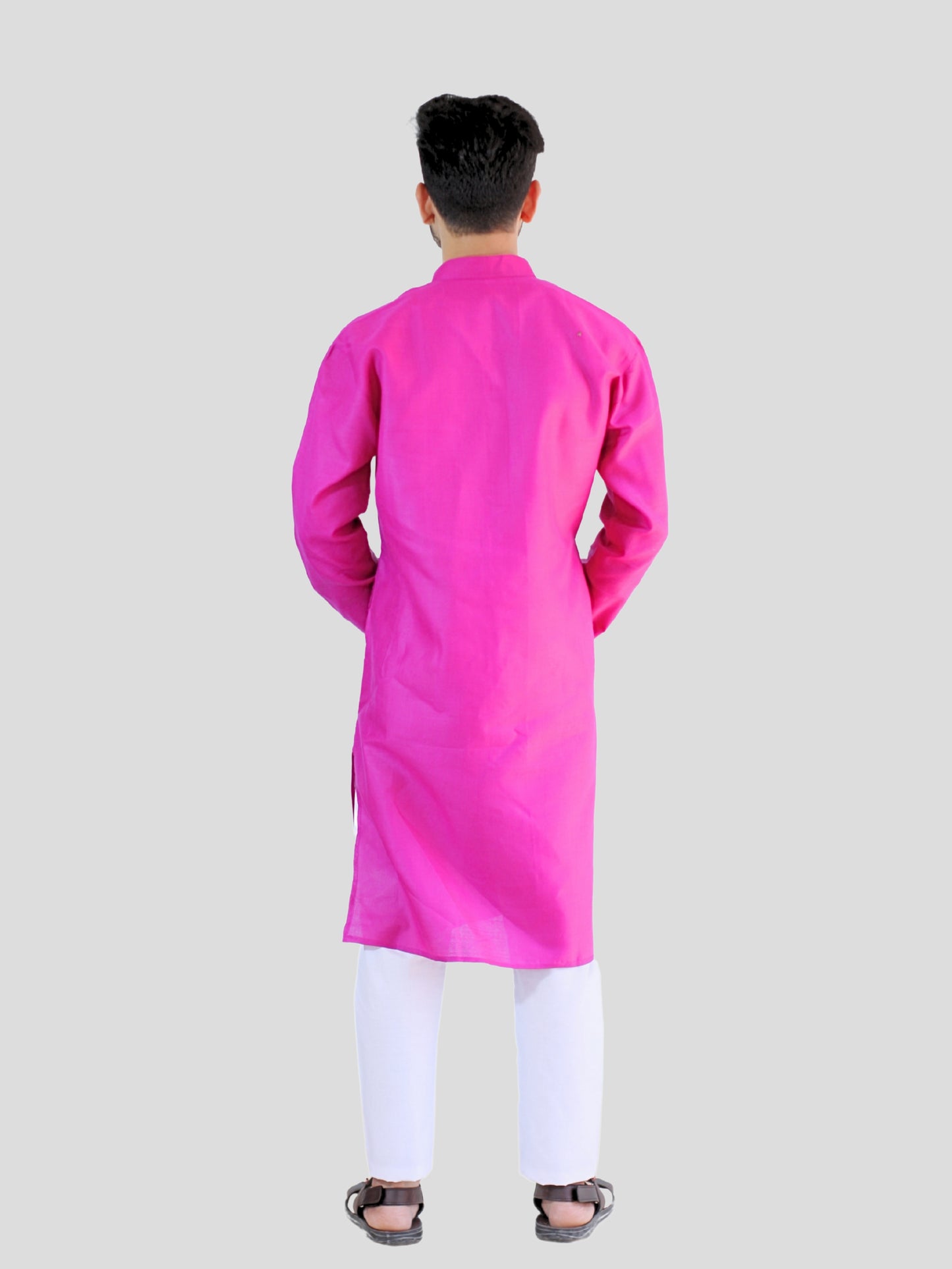 Youth Robe Men's Kurta Pajama Set (Magenta)