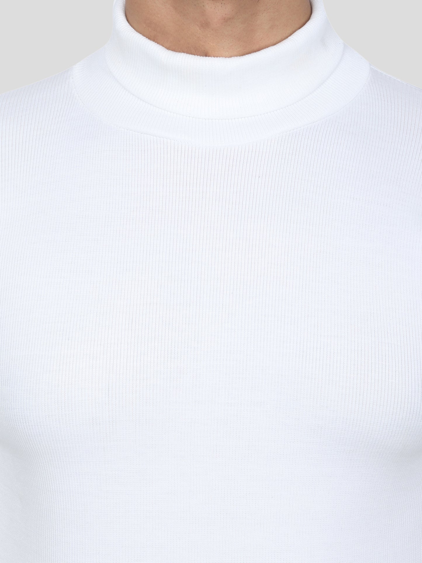 Youth Robe Men's High neck (White)