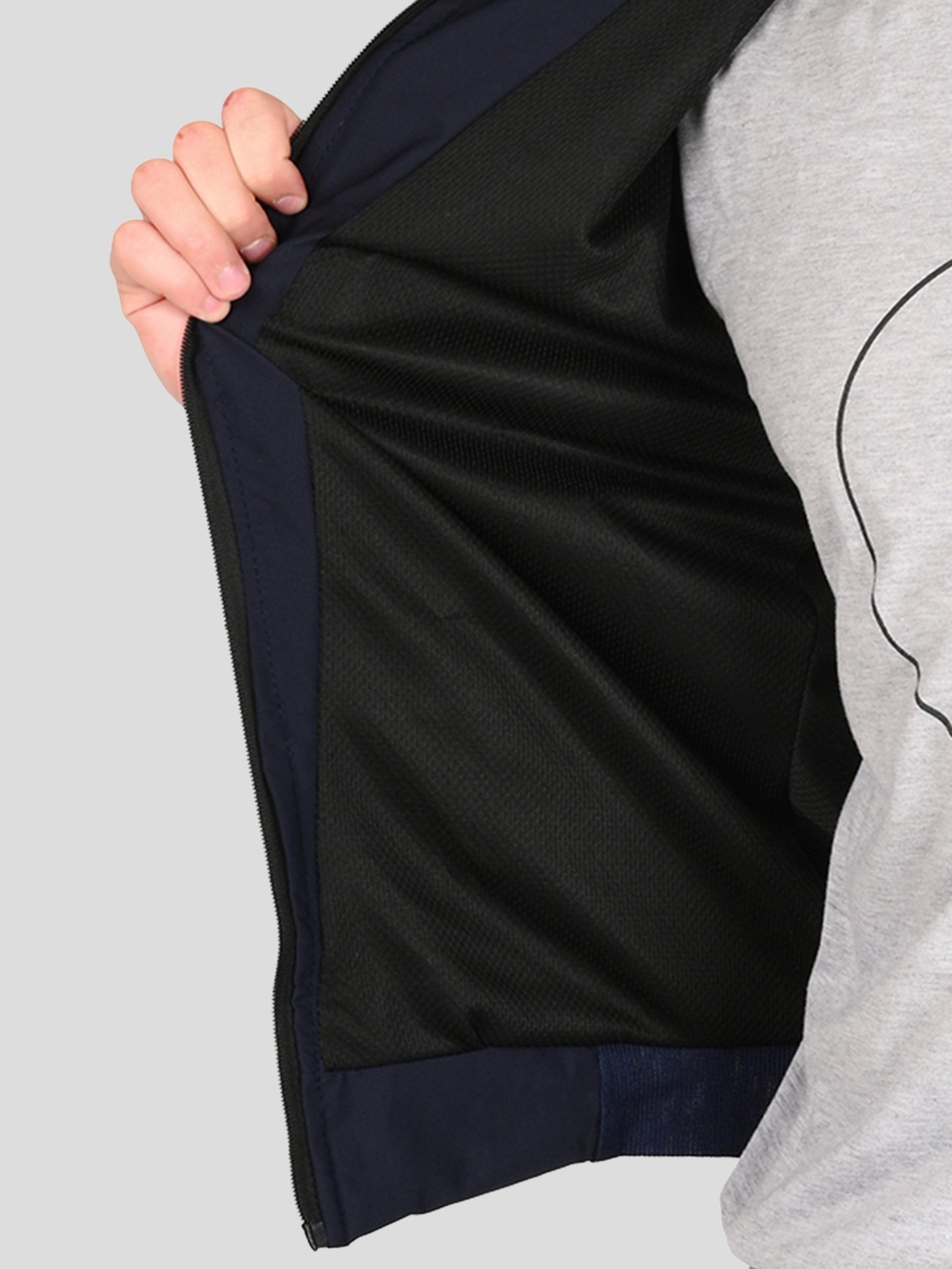 Youth Robe Men's Honeycomb Jacket (Blue)