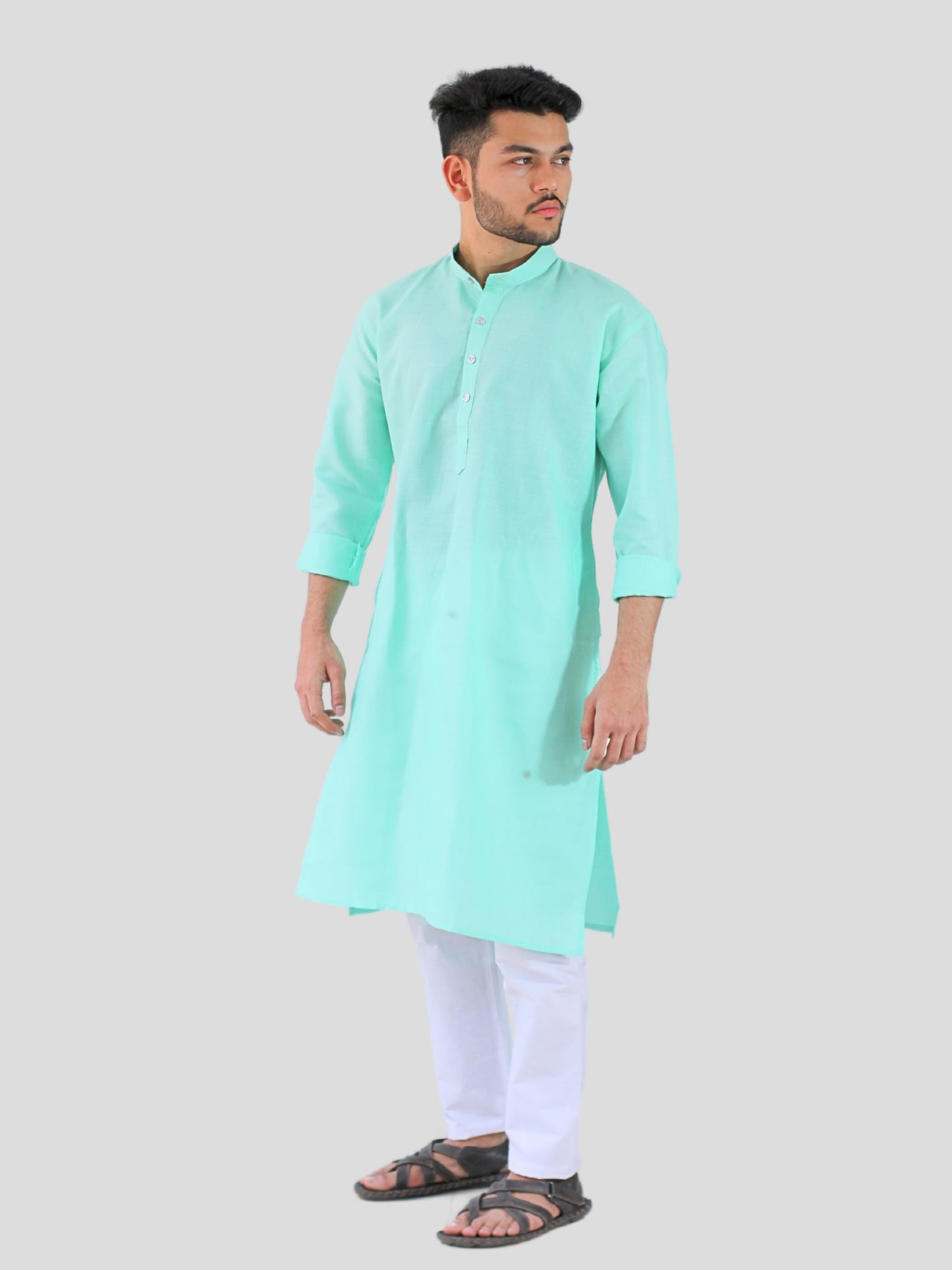 Youth Robe Men's Kurta Pajama Set (Pastal Green)