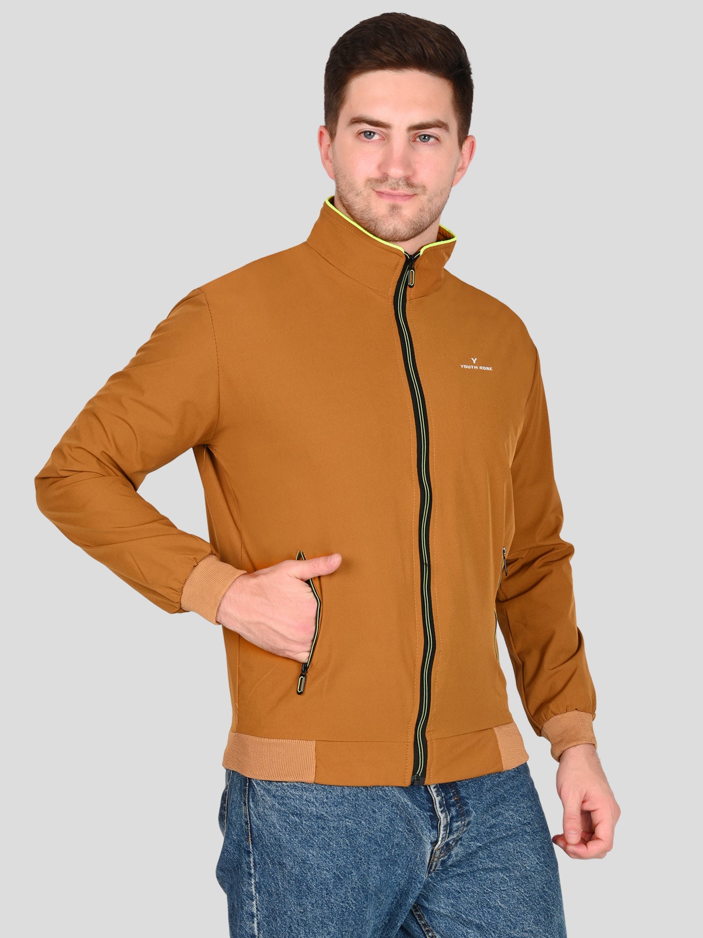 Youth Robe Men's Honeycomb Jacket (Brown)