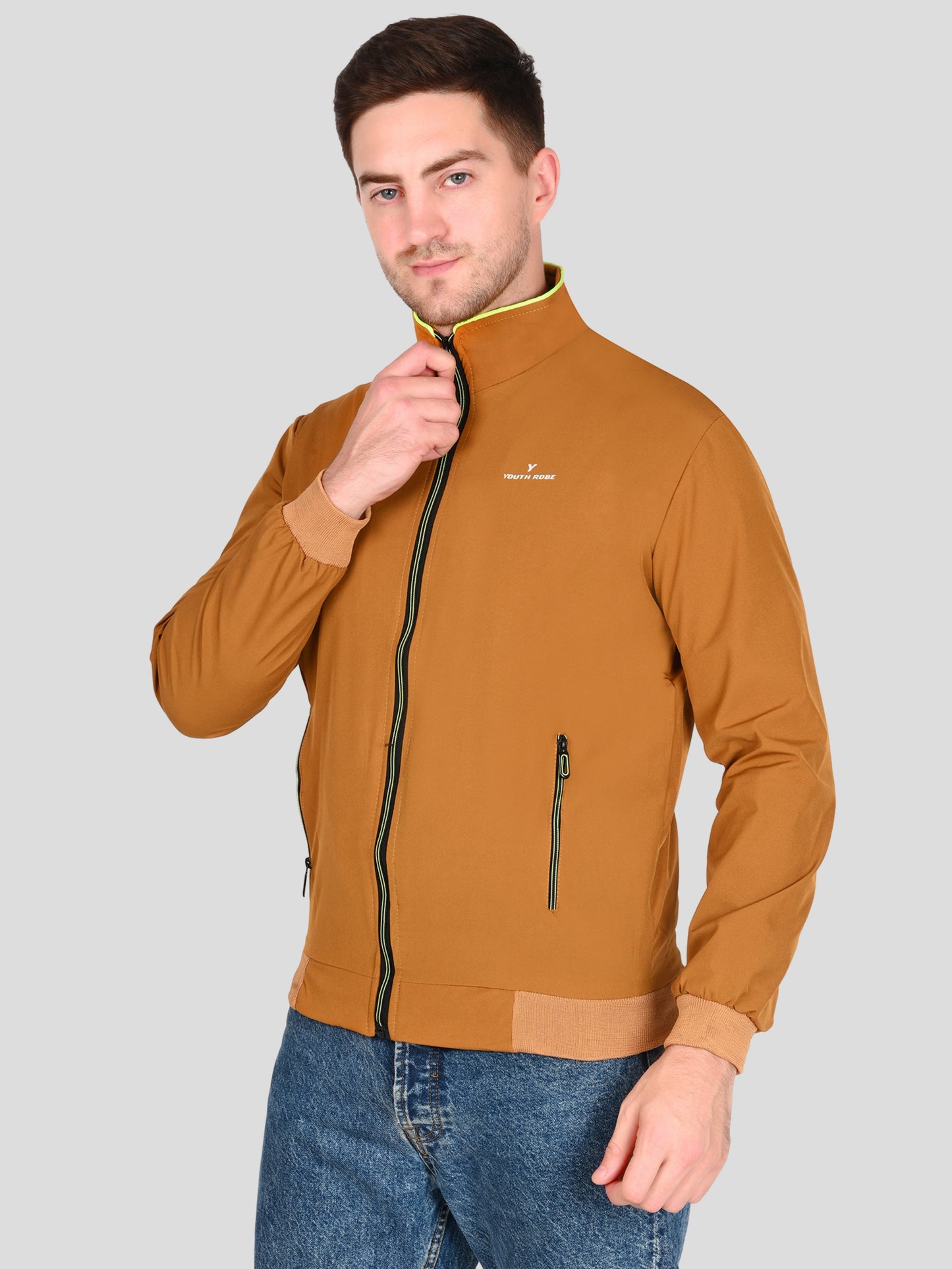 Youth Robe Men's Honeycomb Jacket (Brown)