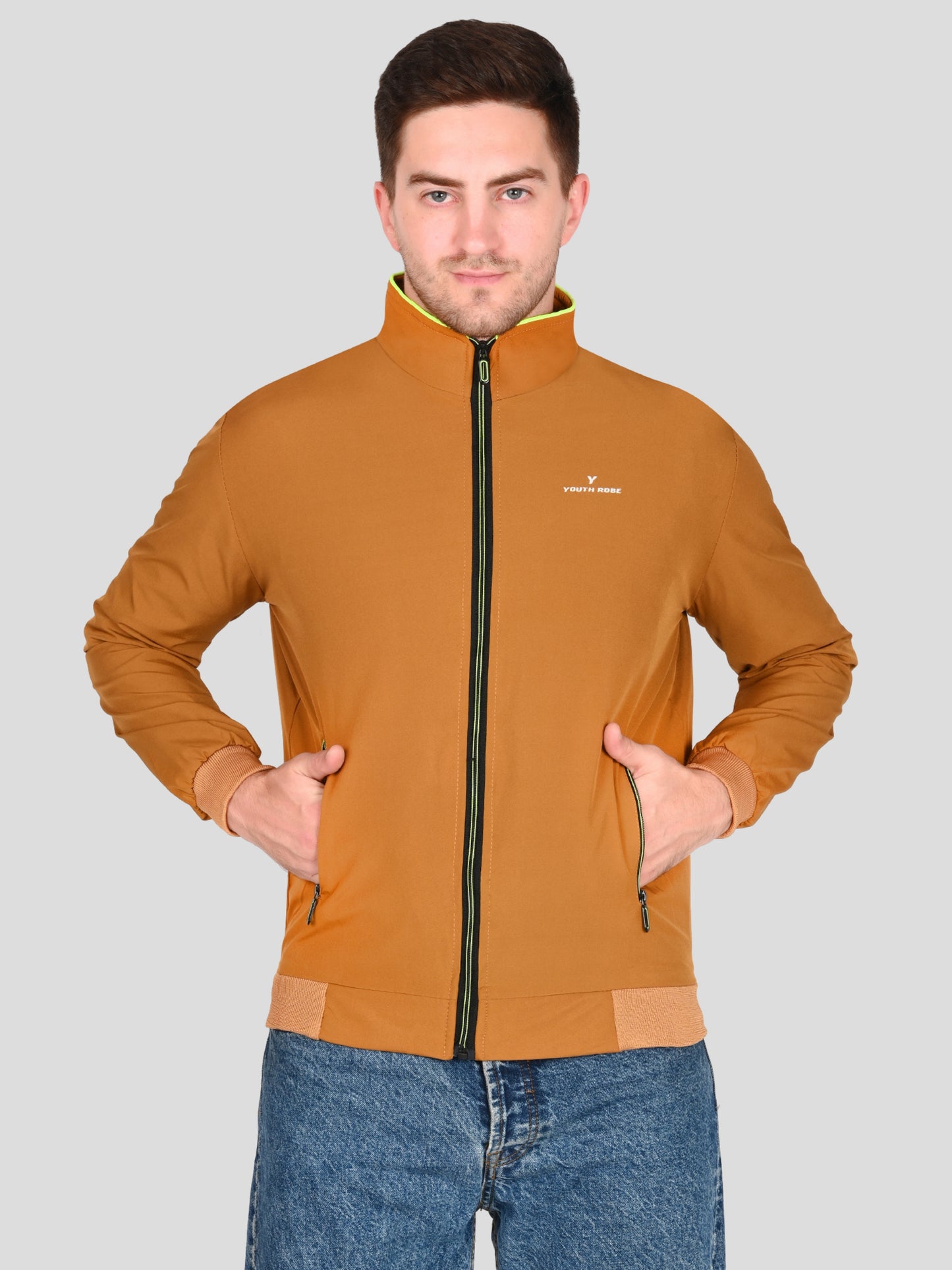 Youth Robe Men's Honeycomb Jacket (Brown)