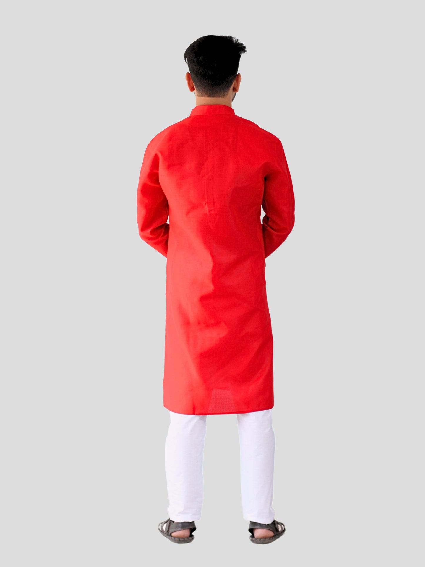 Youth Robe Men's Kurta Pajama Set (Red)