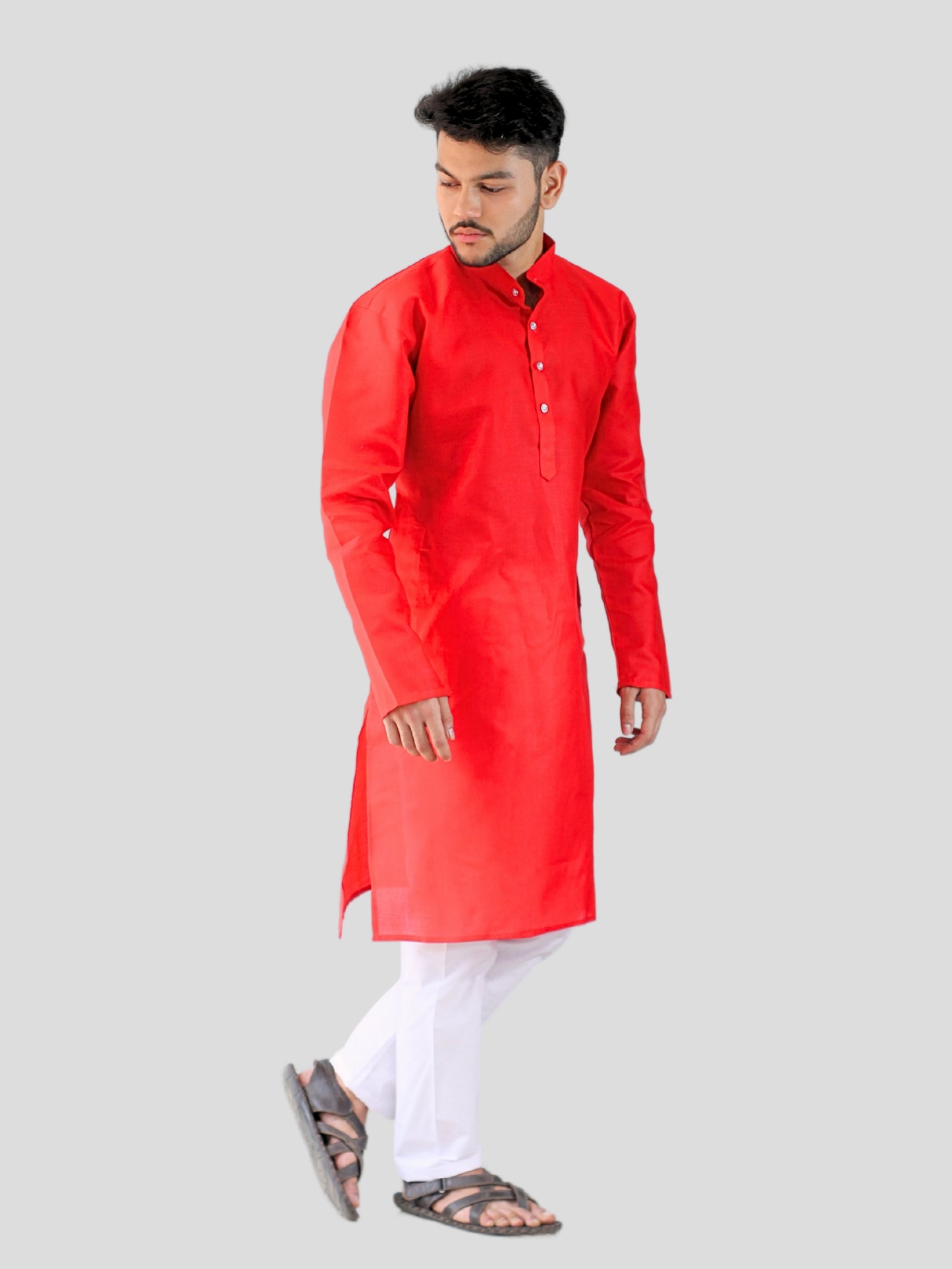Youth Robe Men's Kurta Pajama Set (Red)