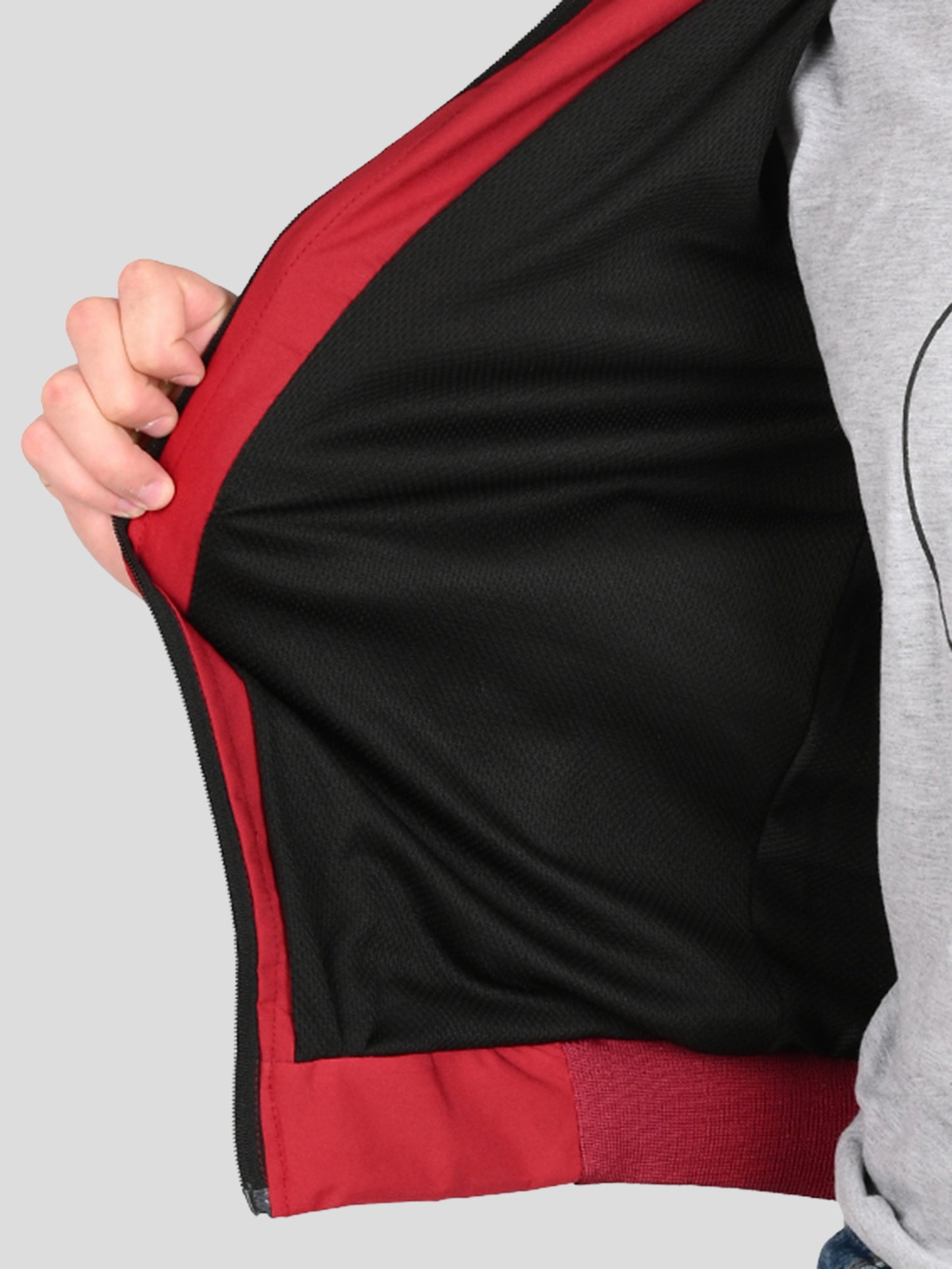 Youth Robe Men's Honeycomb Jacket (Red)