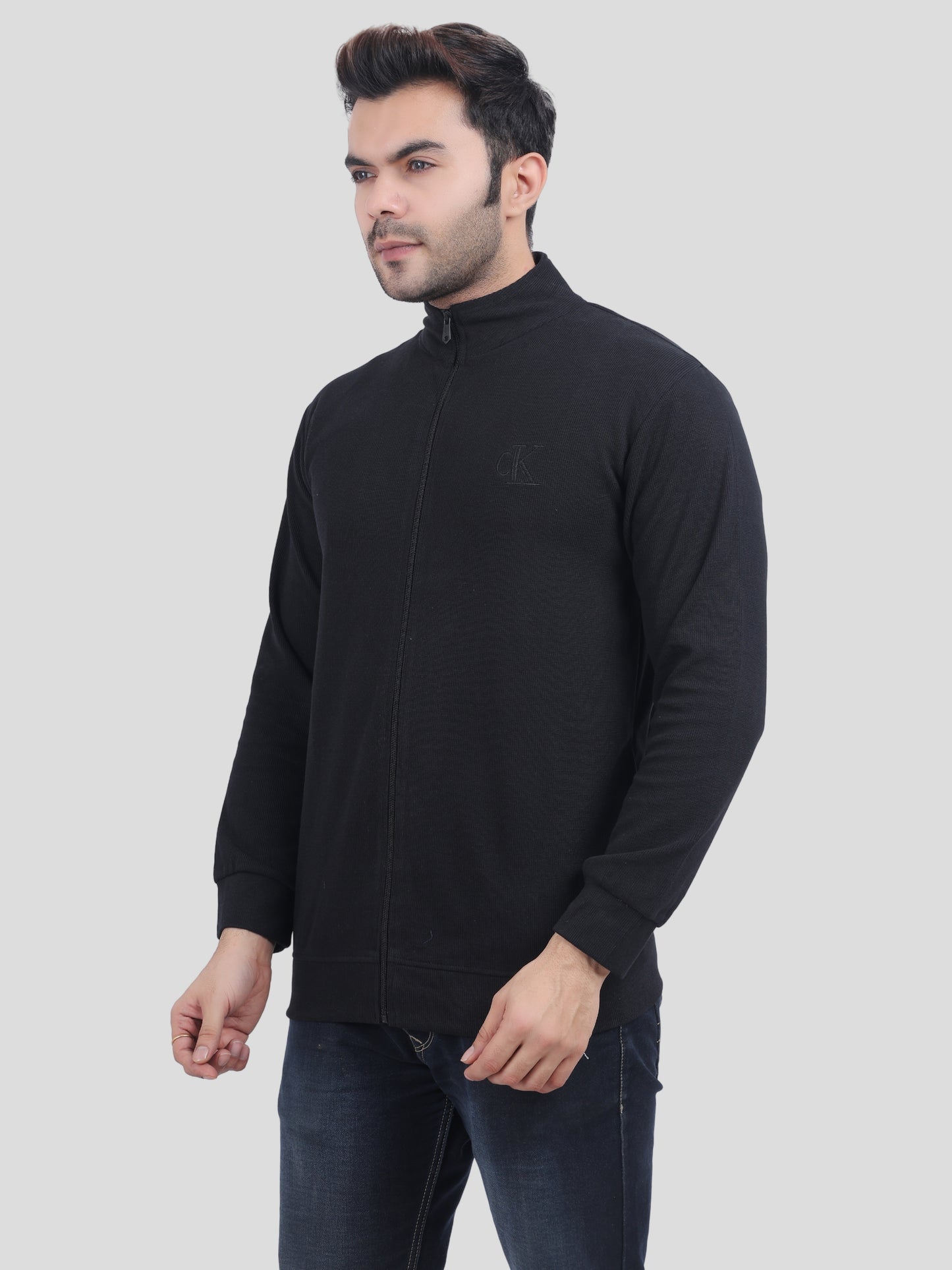 Youth Robe Men's Jacket (Black)