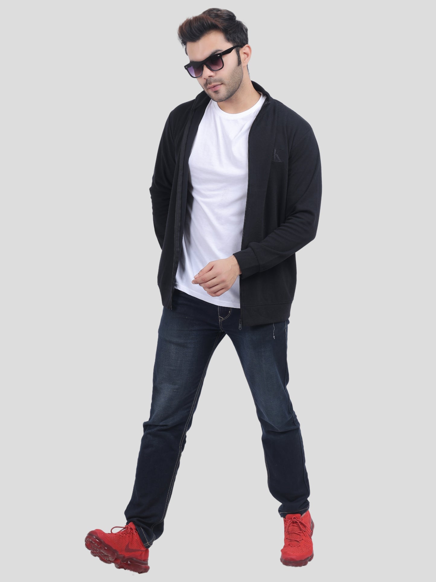 Youth Robe Men's Jacket (Black)