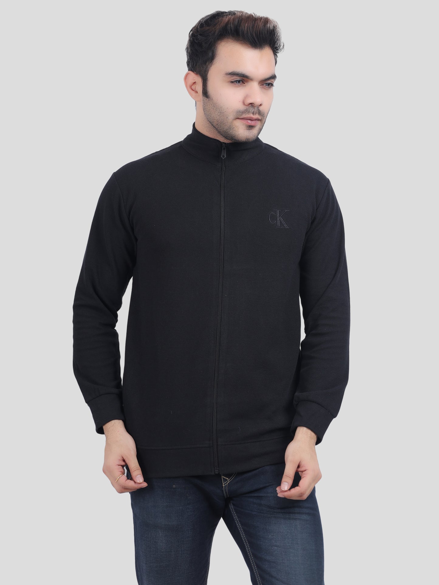 Youth Robe Men's Jacket (Black)