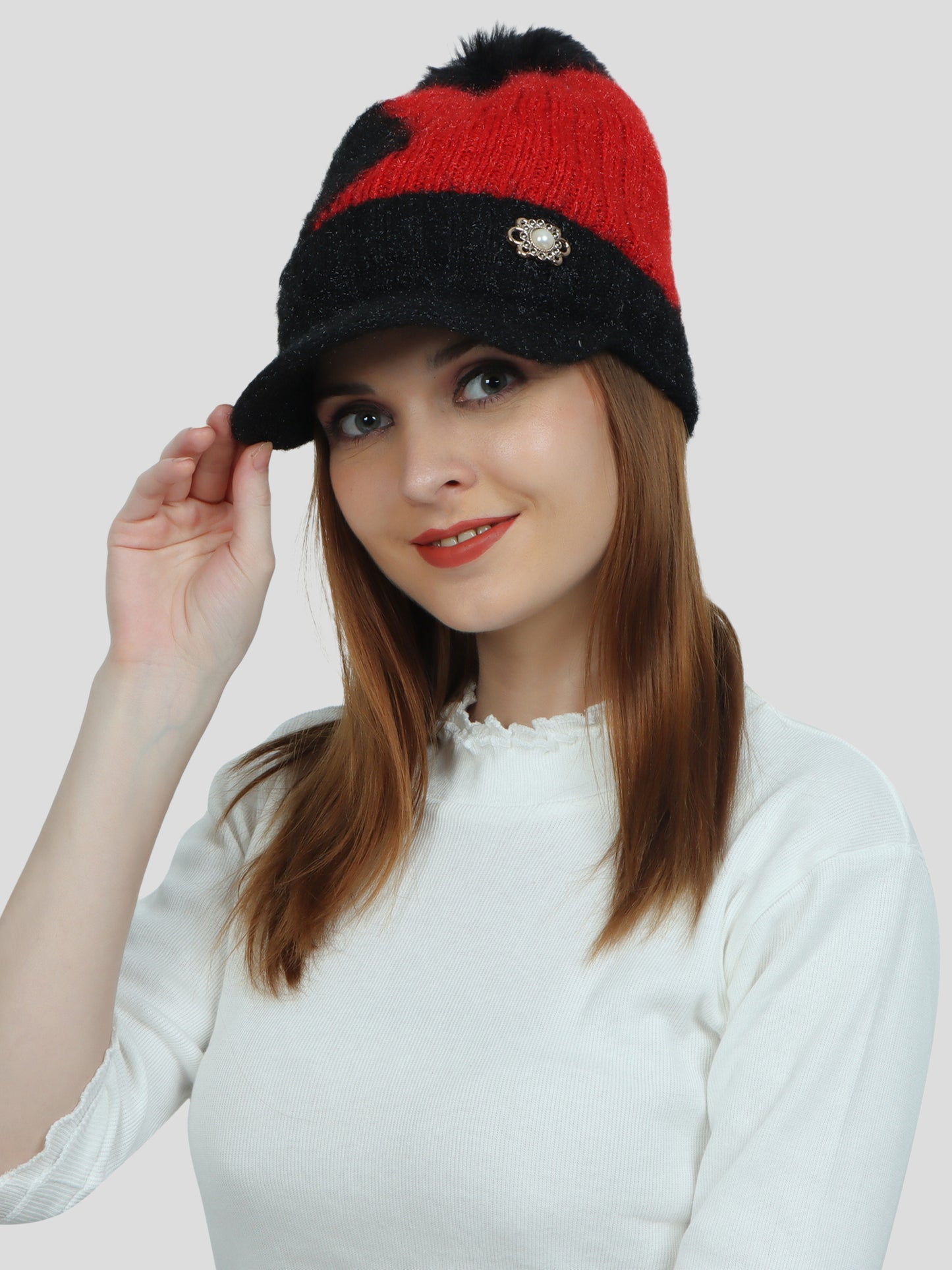 Youth Robe Women's Mix Cap (Black)