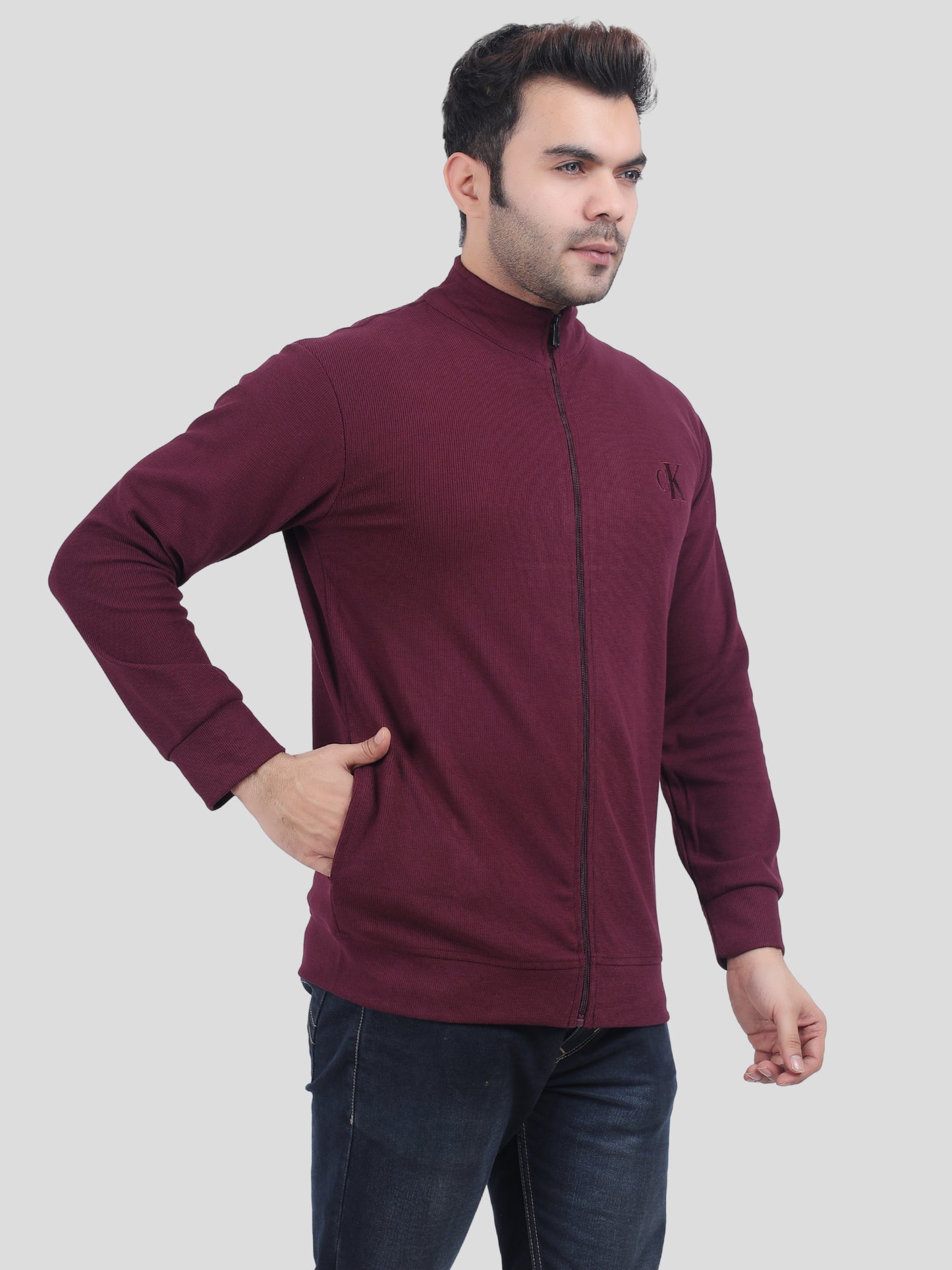 Youth Robe Men's Jacket (Wine)