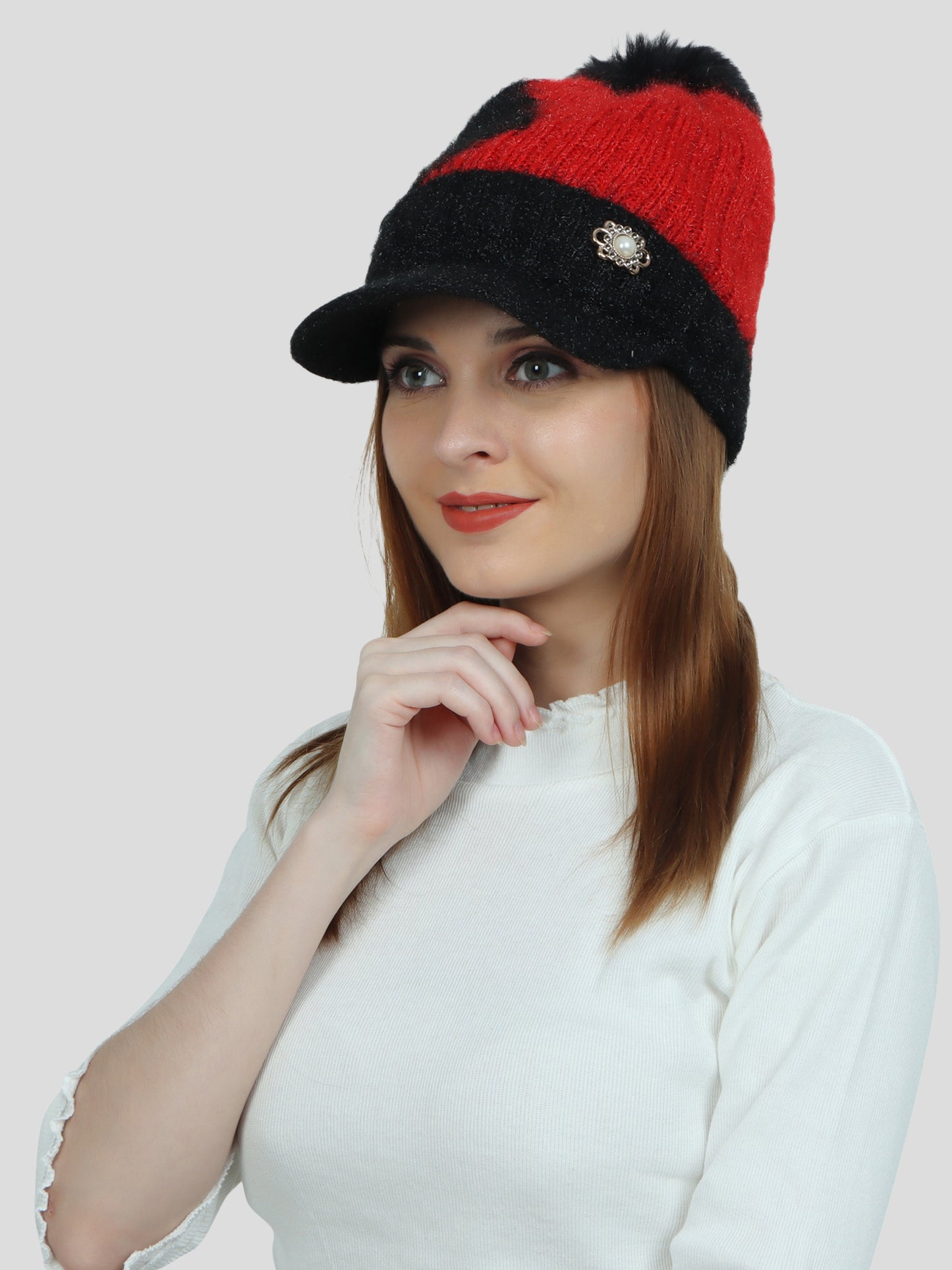 Youth Robe Women's Mix Cap (Black)