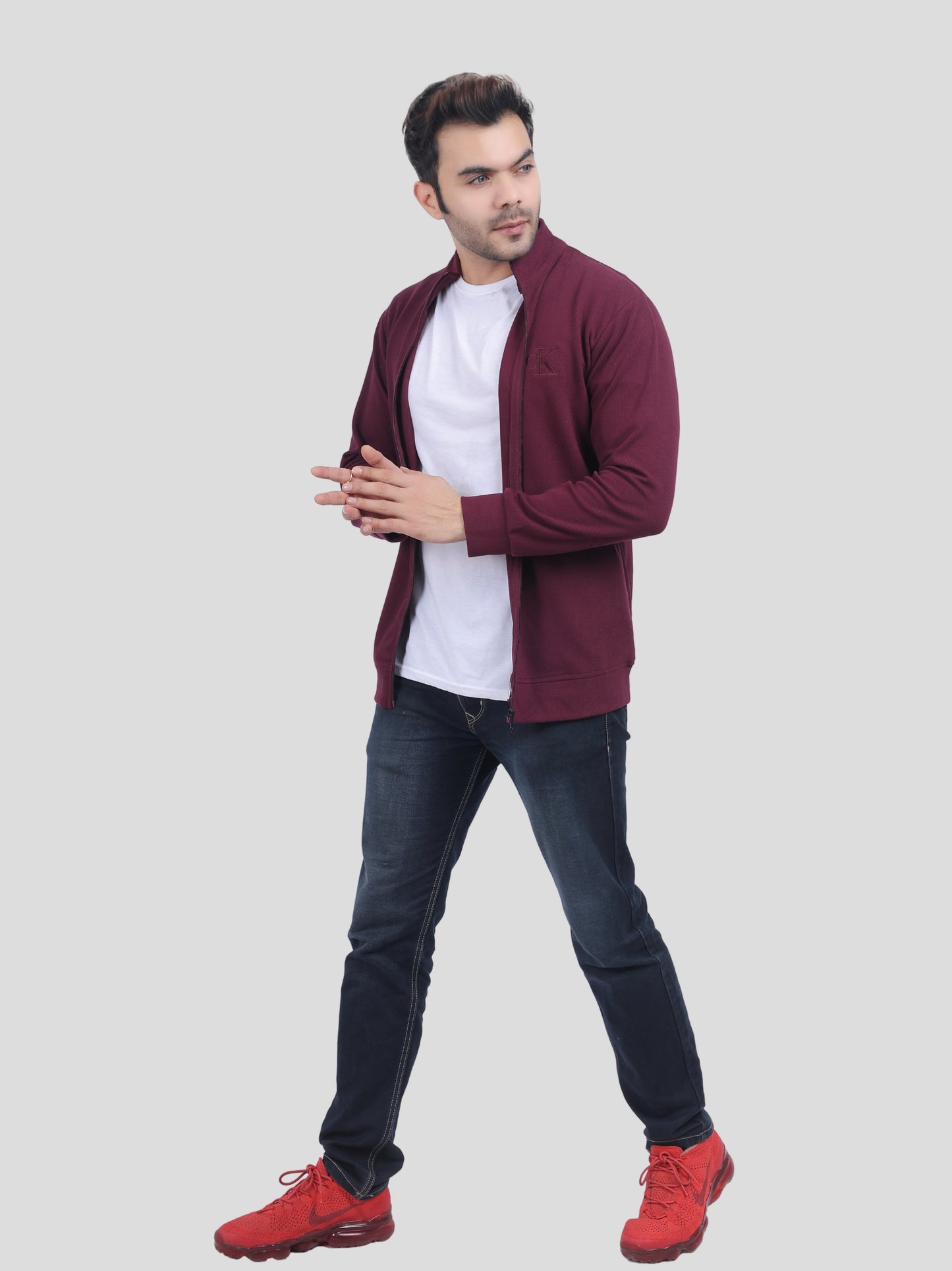 Youth Robe Men's Jacket (Wine)