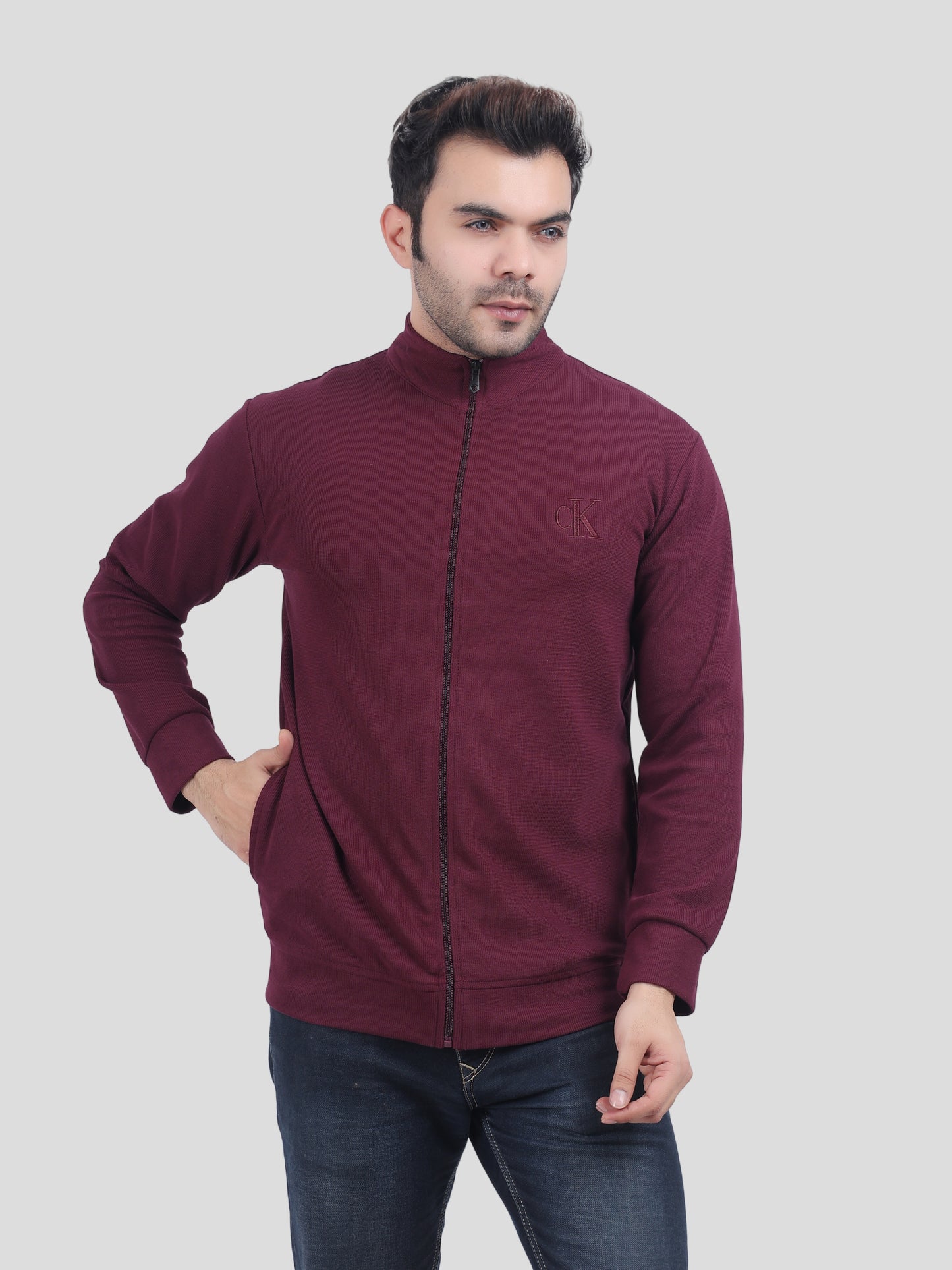 Youth Robe Men's Jacket (Wine)