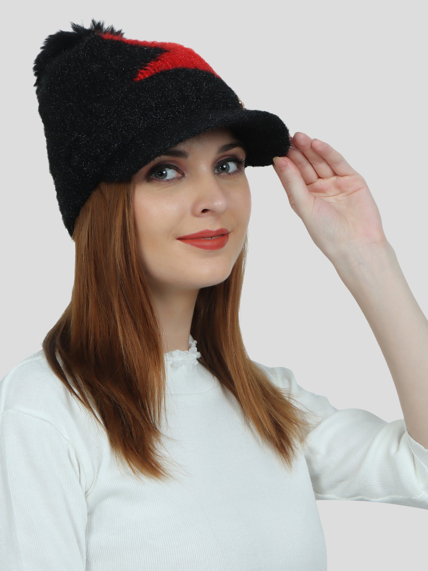 Youth Robe Women's Mix Cap (Black)