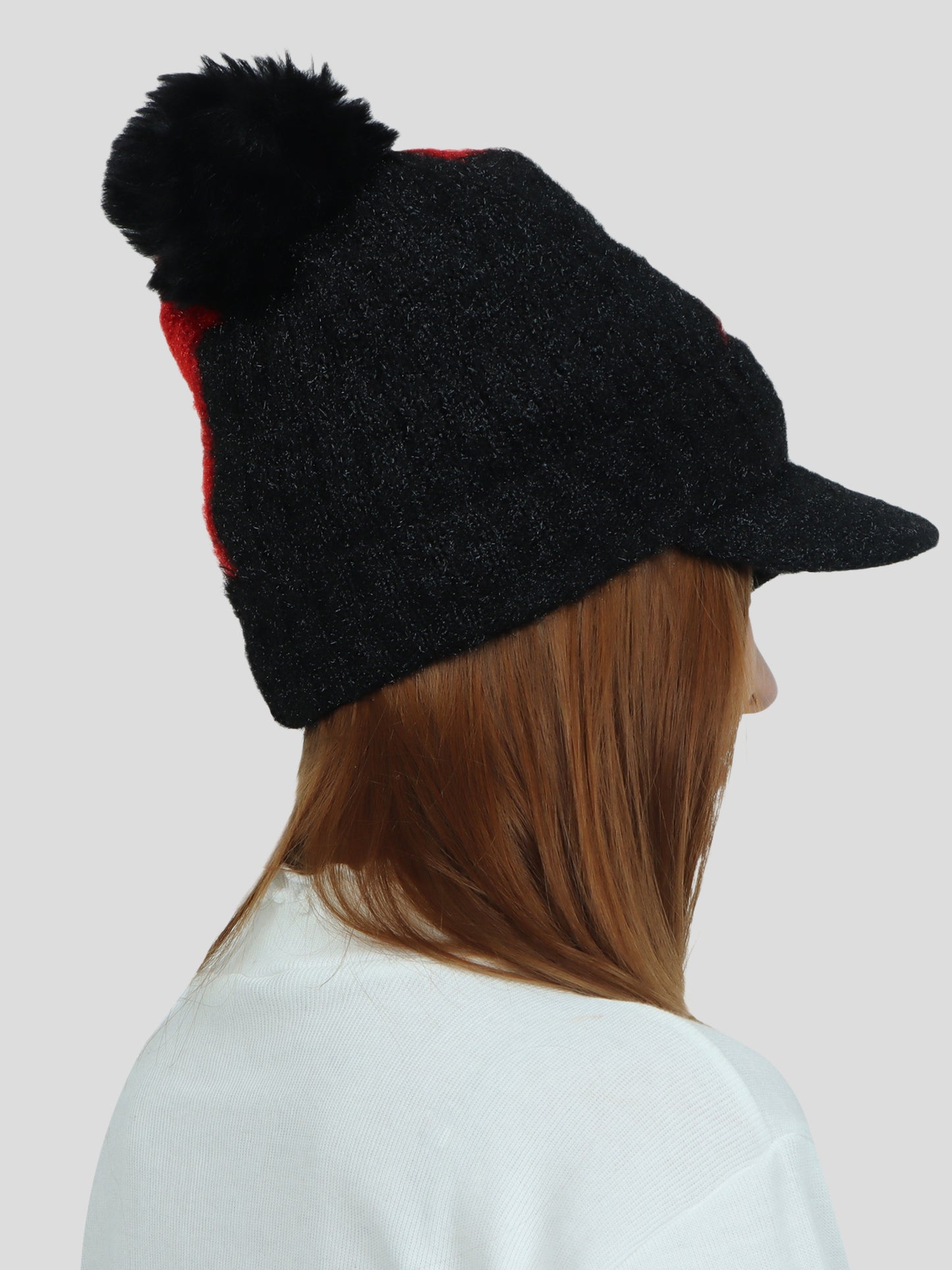 Youth Robe Women's Mix Cap (Black)