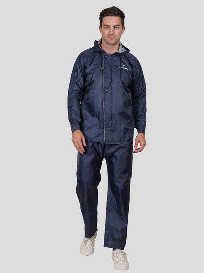 Youth Robe Men's Raincoat Set (Blue)