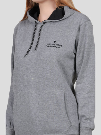 Youth Robe Women's Hoodie (Grey)