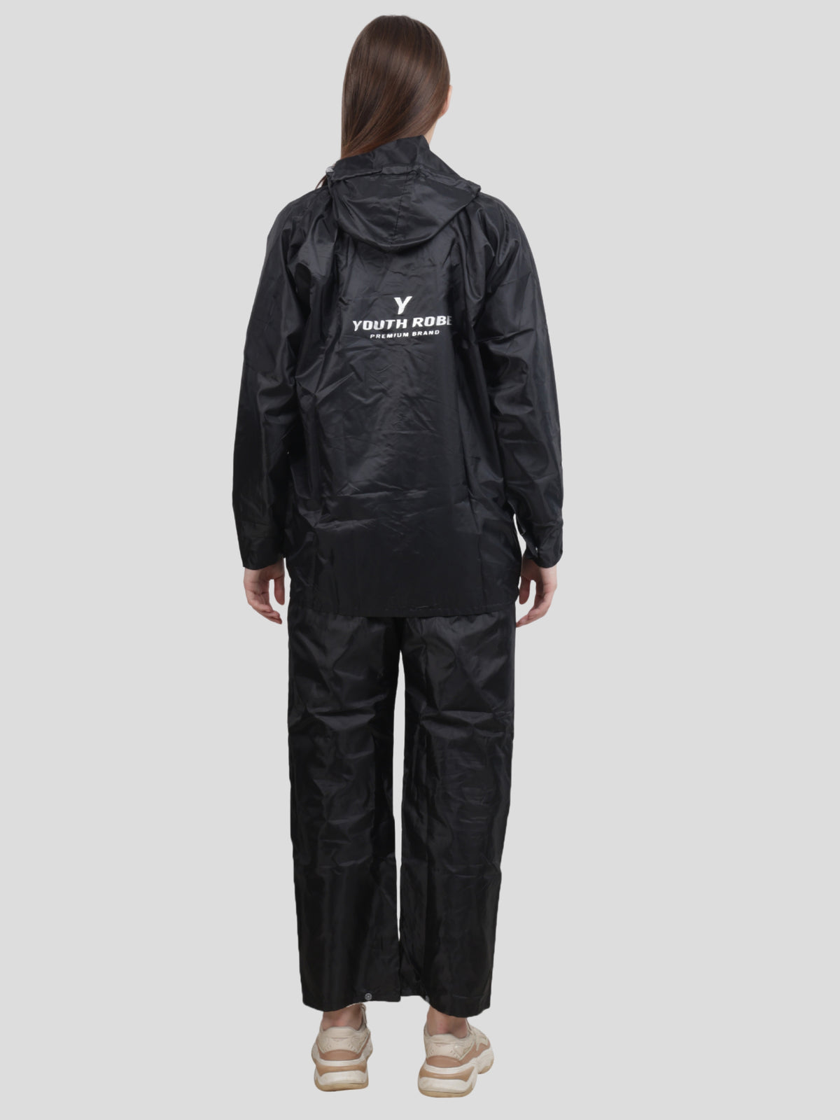Women's Raincoat Set (Black)