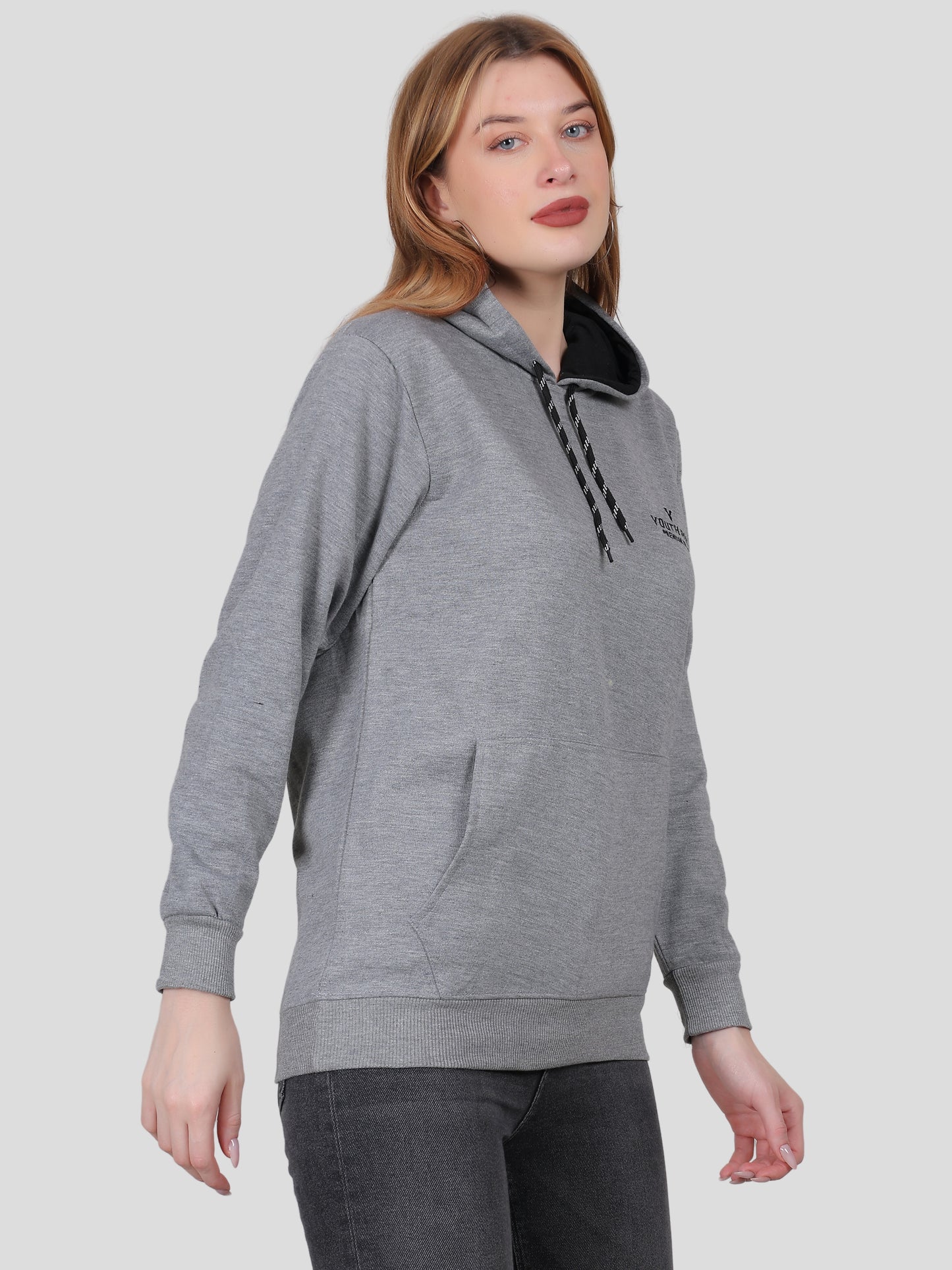 Youth Robe Women's Hoodie (Grey)