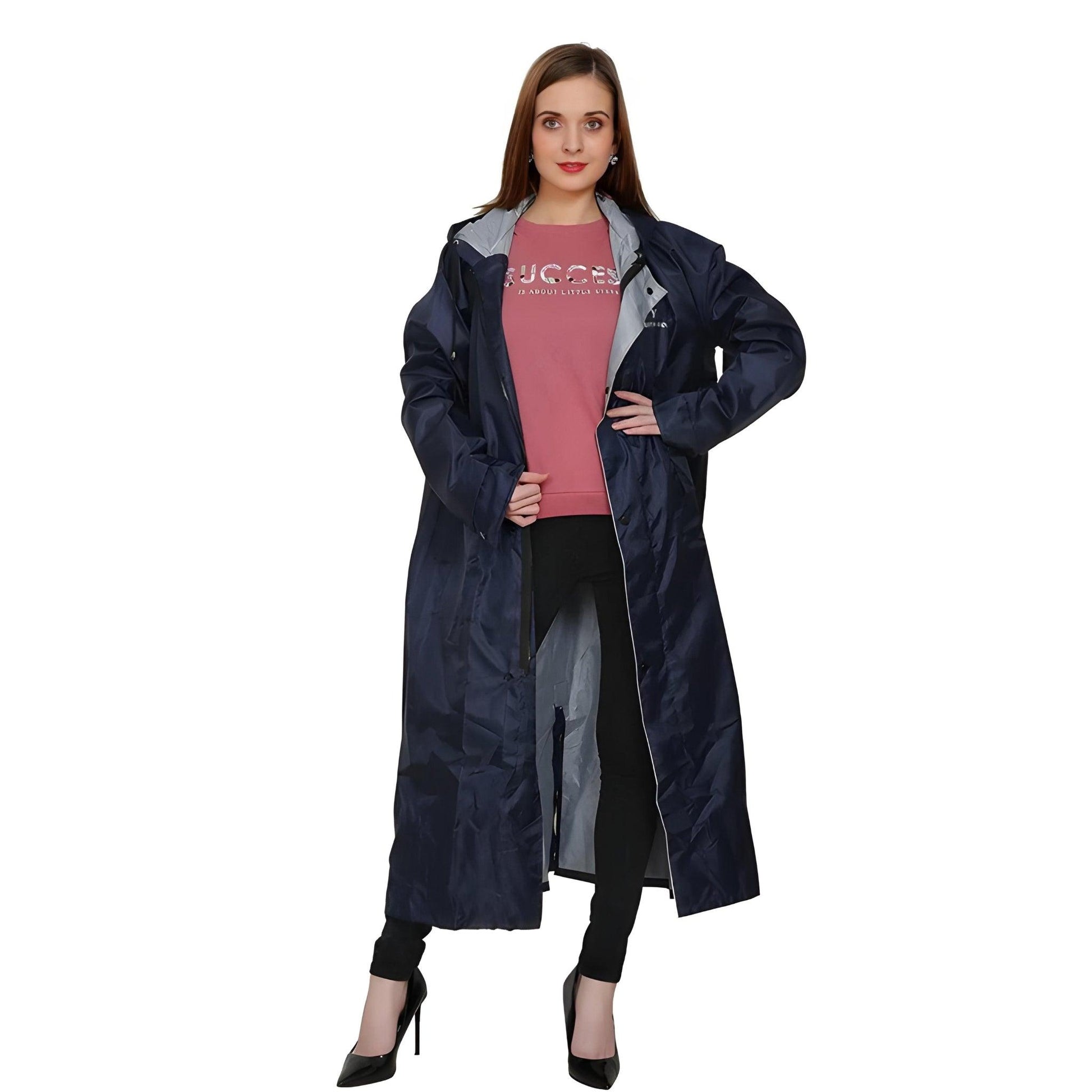 YOUTH ROBE Women's Long Raincoat - YOUTH ROBE