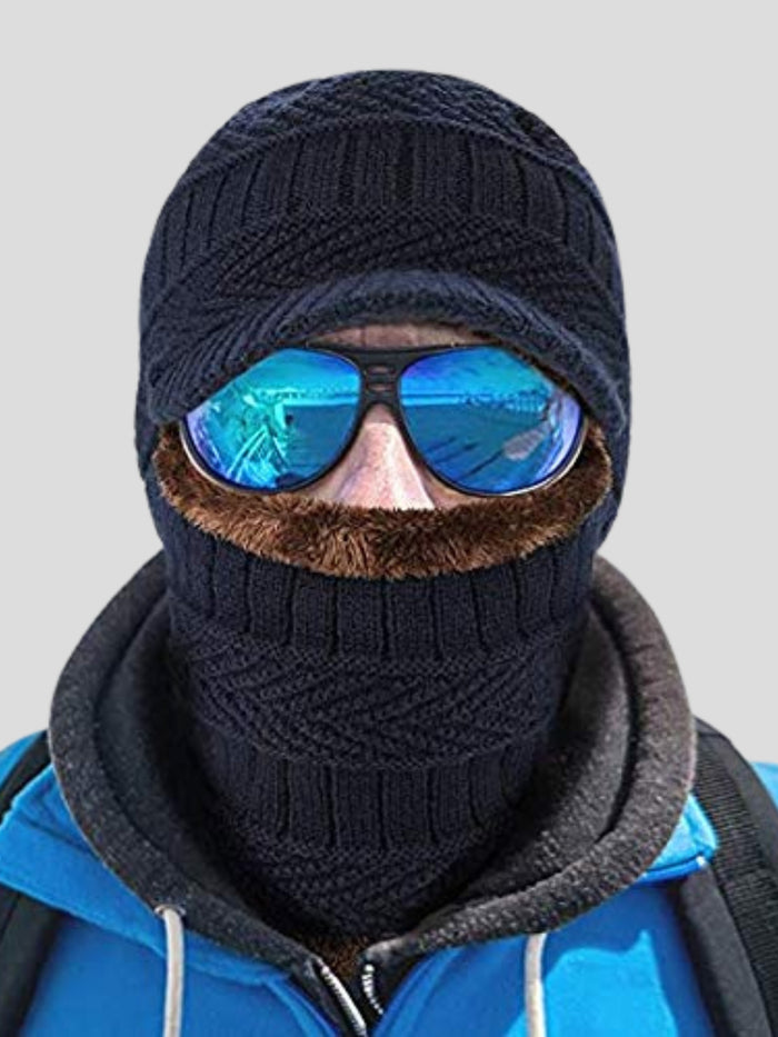 Men's Monkey Cap (Blue)
