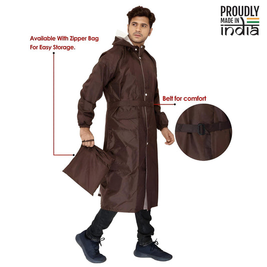 Men's Long Raincoat (With Storage Bag) - YOUTH ROBE