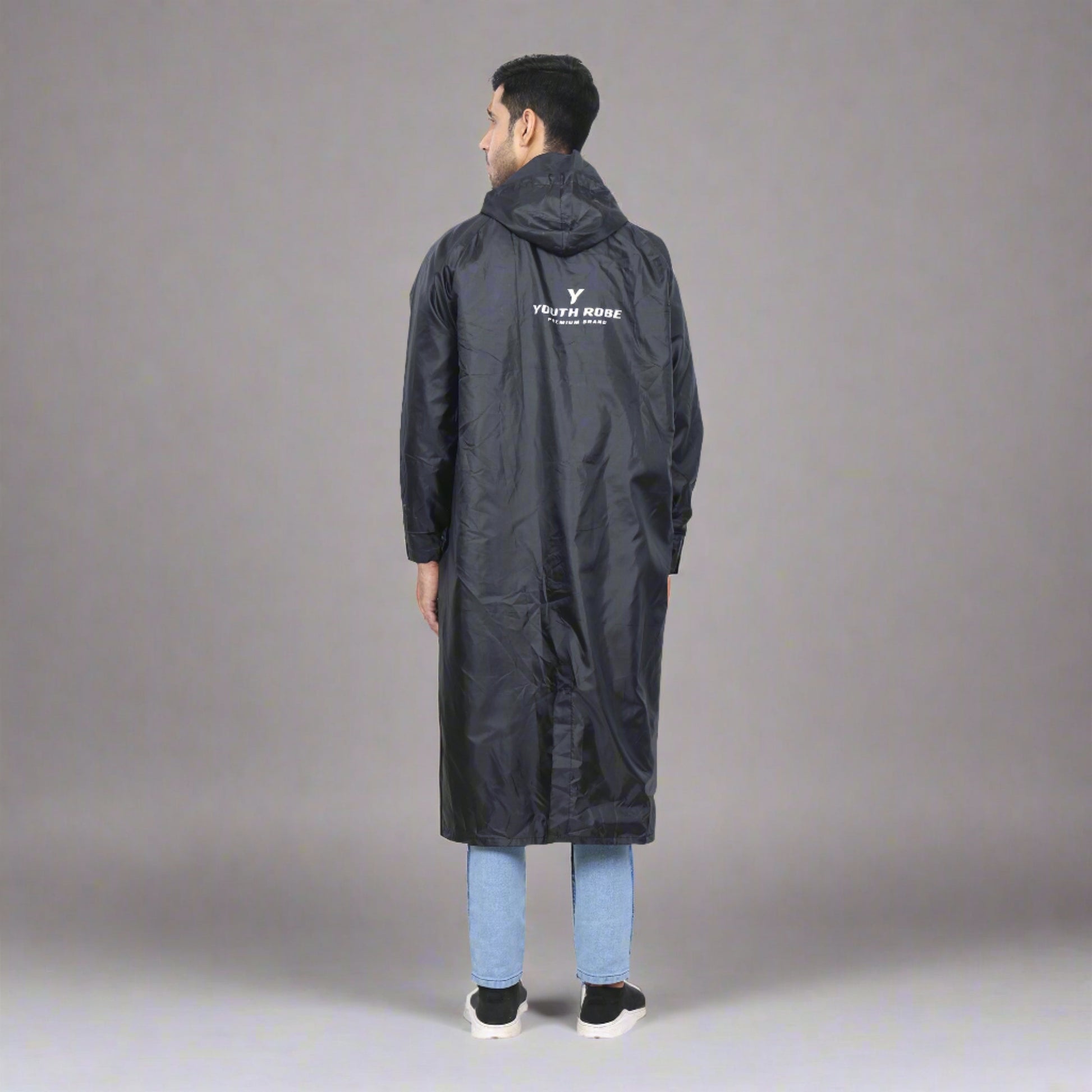 YOUTH ROBE Men's Long Raincoat (Free Arm Sleeves) - YOUTH ROBE