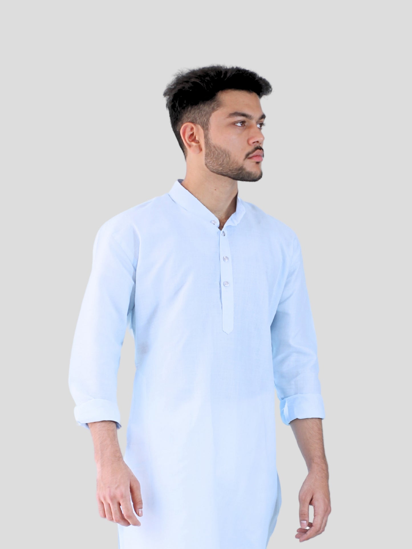 Youth Robe Men's Kurta Pajama Set (Light Blue)