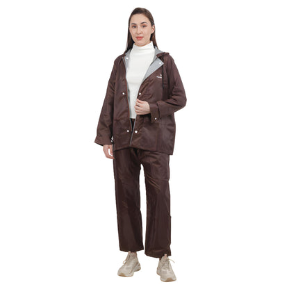 YOUTH ROBE Brown Raincoat - YOUTH ROBE